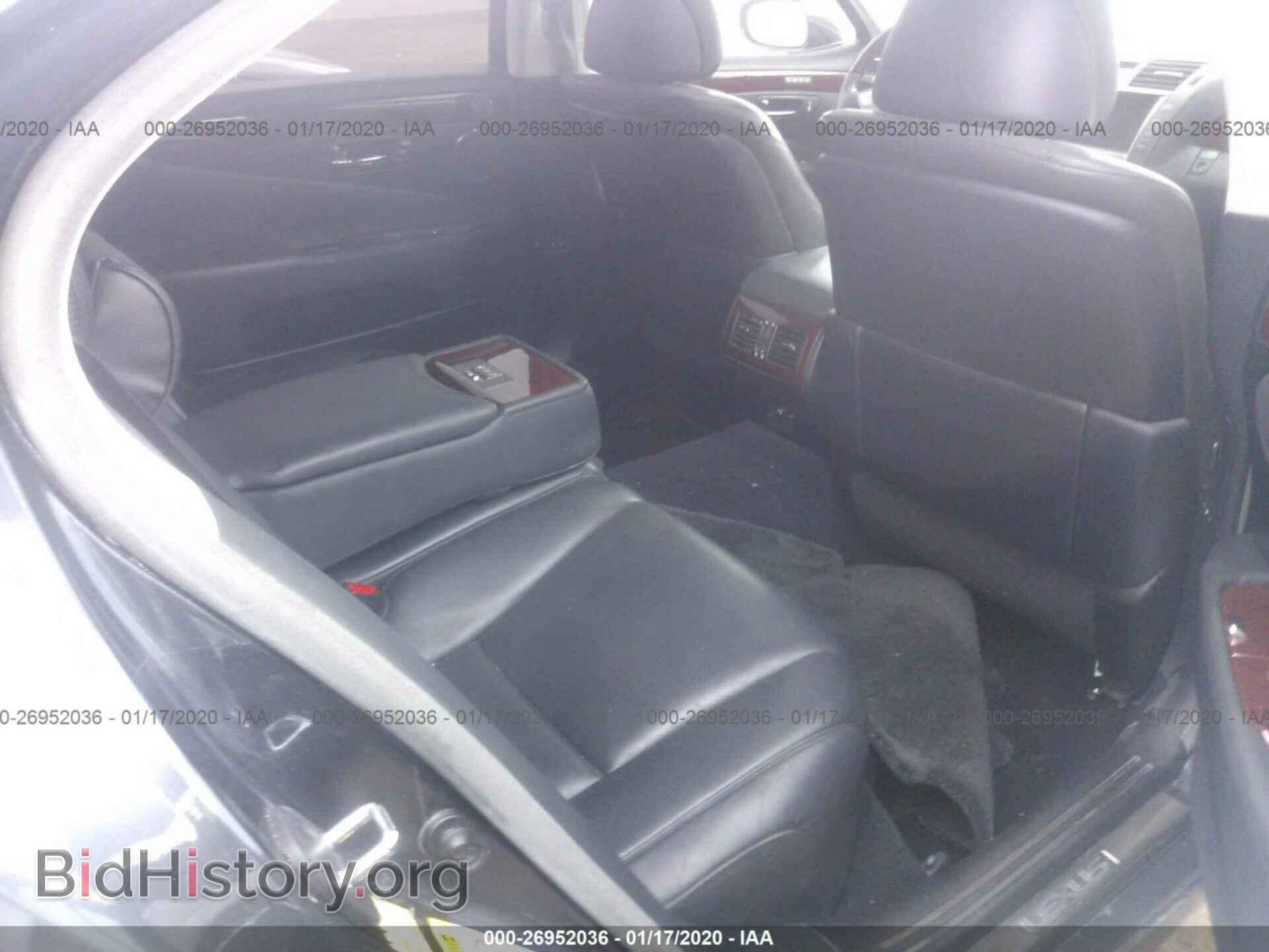 2008 LEXUS LS - VIN: JTHGL46F185027942 - Фото 8