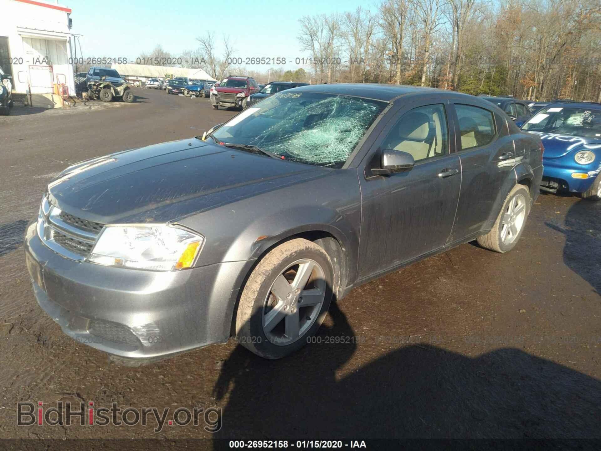 2012 DODGE AVENGER - VIN: 1C3CDZCB4CN120480 - Фото 2