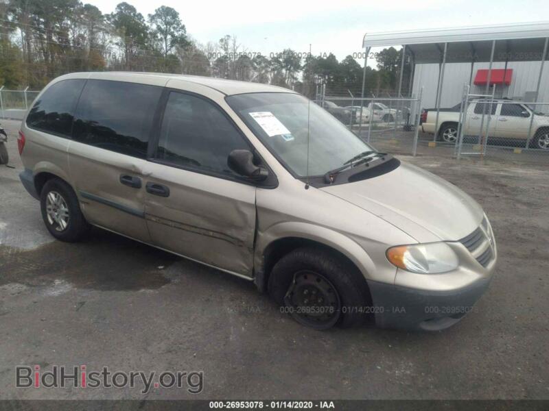 2007 Dodge CARAVAN SE (VIN 1D4GP25B67B174916) — фото 1 из 11, IAAI, повреждение: правый бок