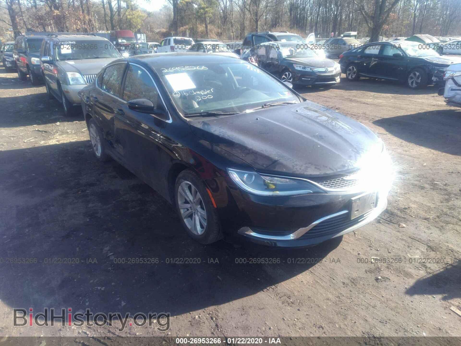 Photo 1C3CCCAB3GN101296 - CHRYSLER 200 2016