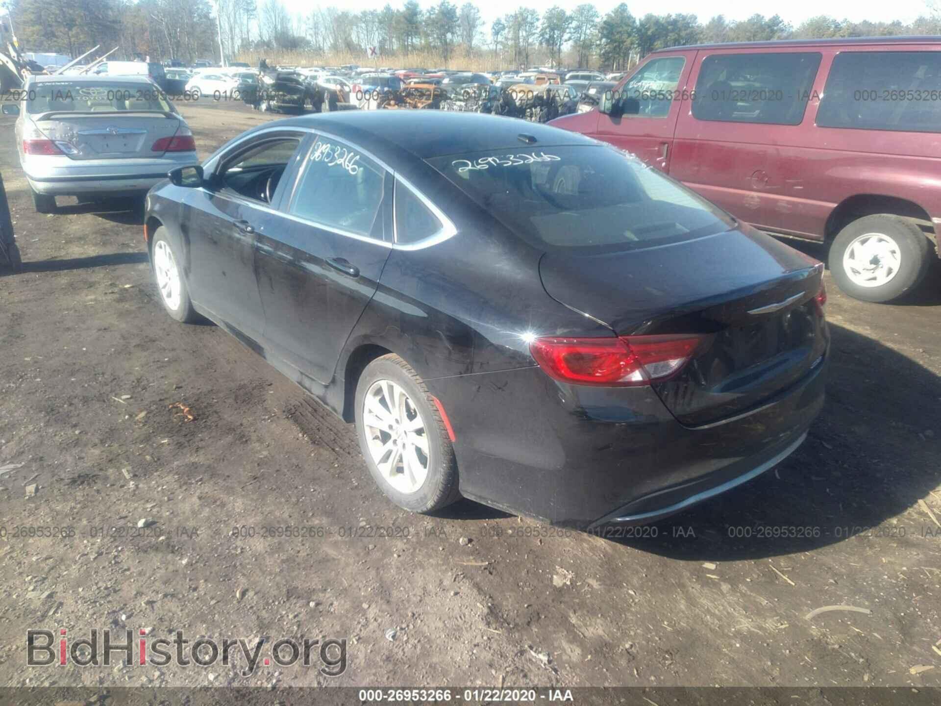 2016 CHRYSLER 200 - VIN: 1C3CCCAB3GN101296 - Фото 3
