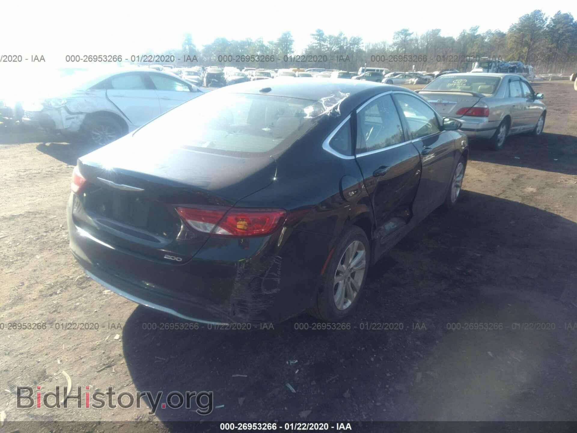 2016 CHRYSLER 200 - VIN: 1C3CCCAB3GN101296 - Фото 4