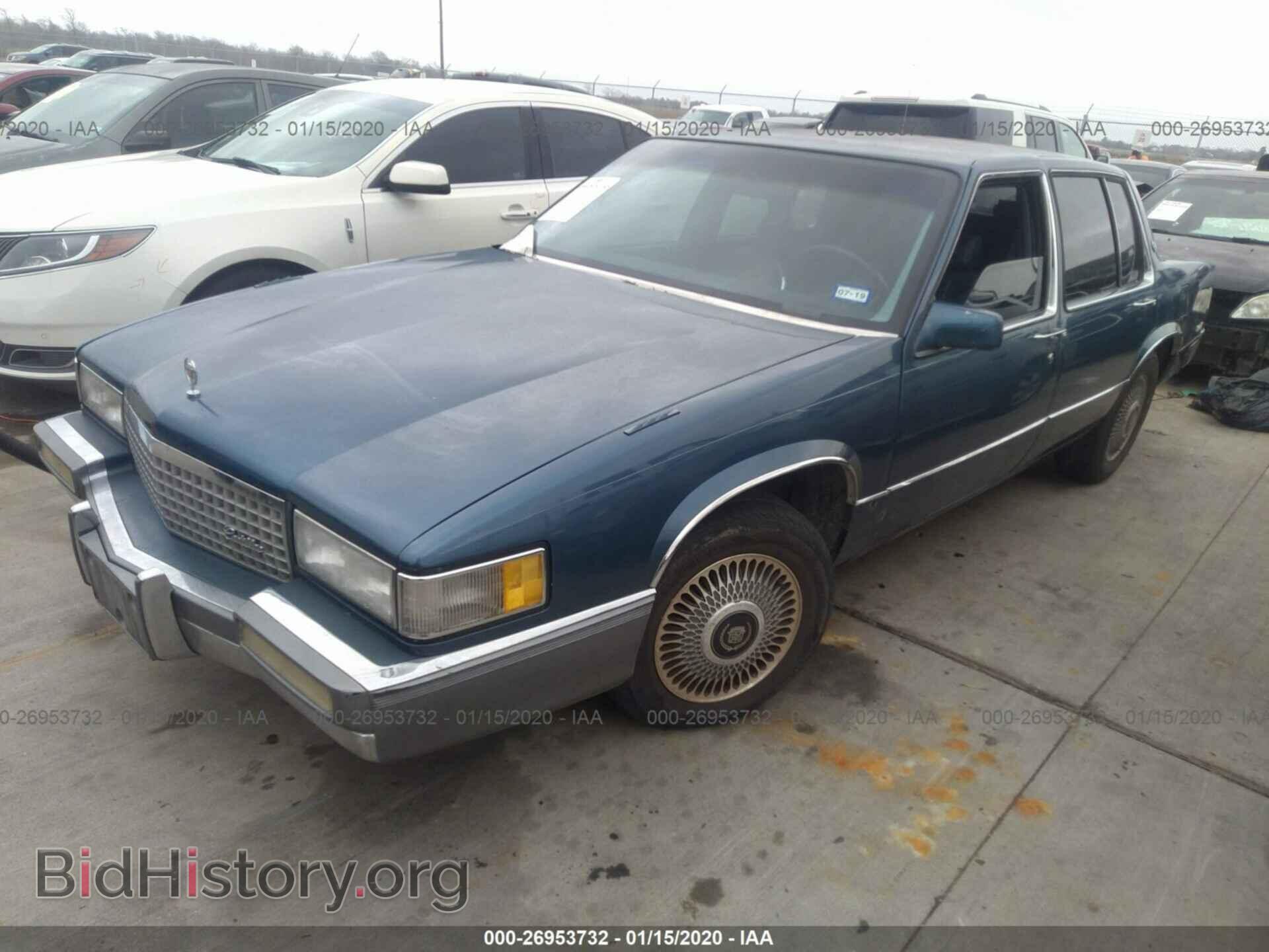 1990 CADILLAC DEVILLE - VIN: 1G6CD5337L4301272 - Фото 2