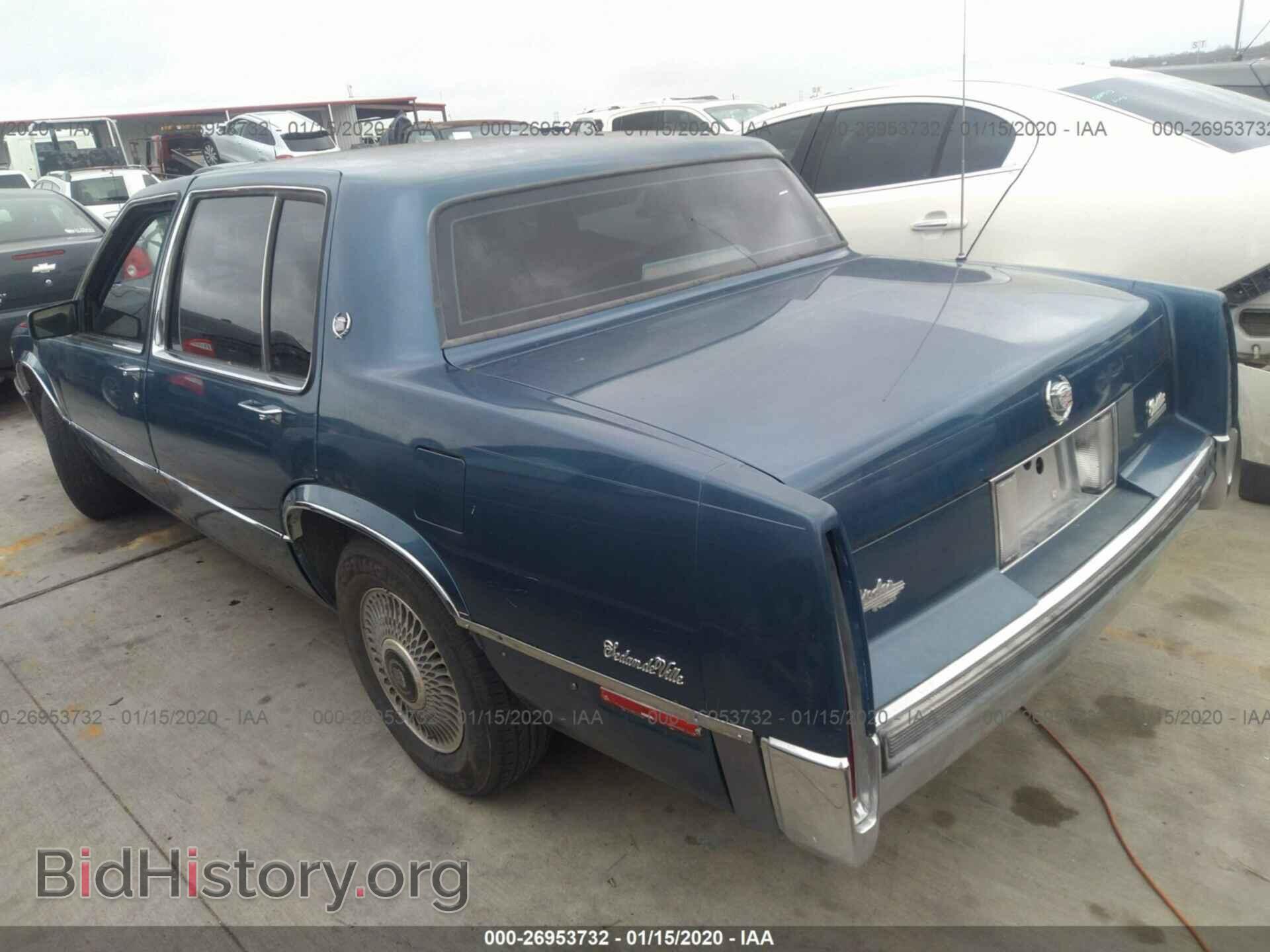 1990 CADILLAC DEVILLE - VIN: 1G6CD5337L4301272 - Фото 3