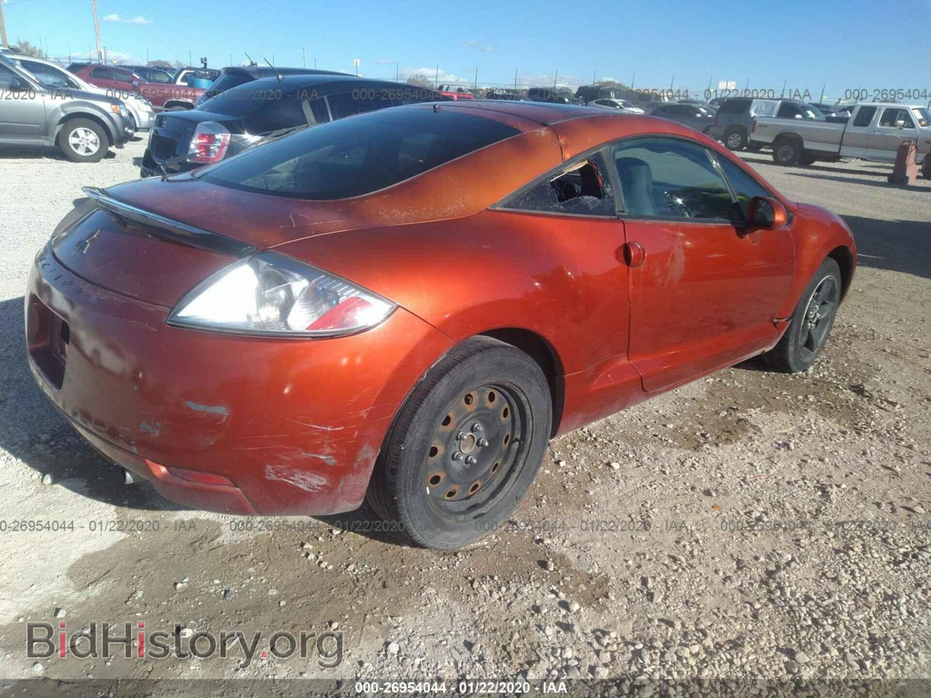 2006 MITSUBISHI ECLIPSE - VIN: 4A3AK24F86E046631 - Фото 4