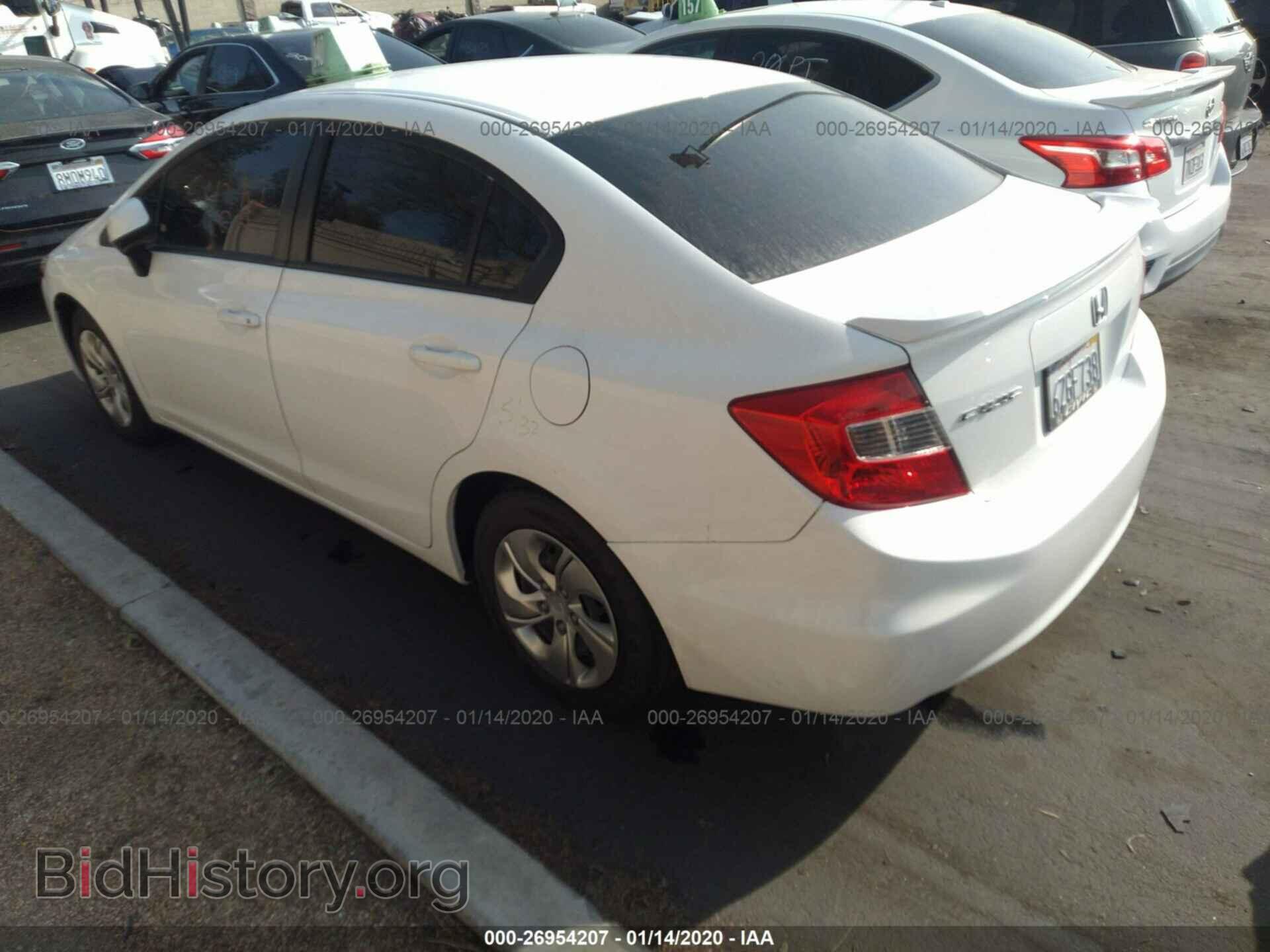 2012 HONDA CIVIC - VIN: 19XFB2F56CE384638 - Фото 3