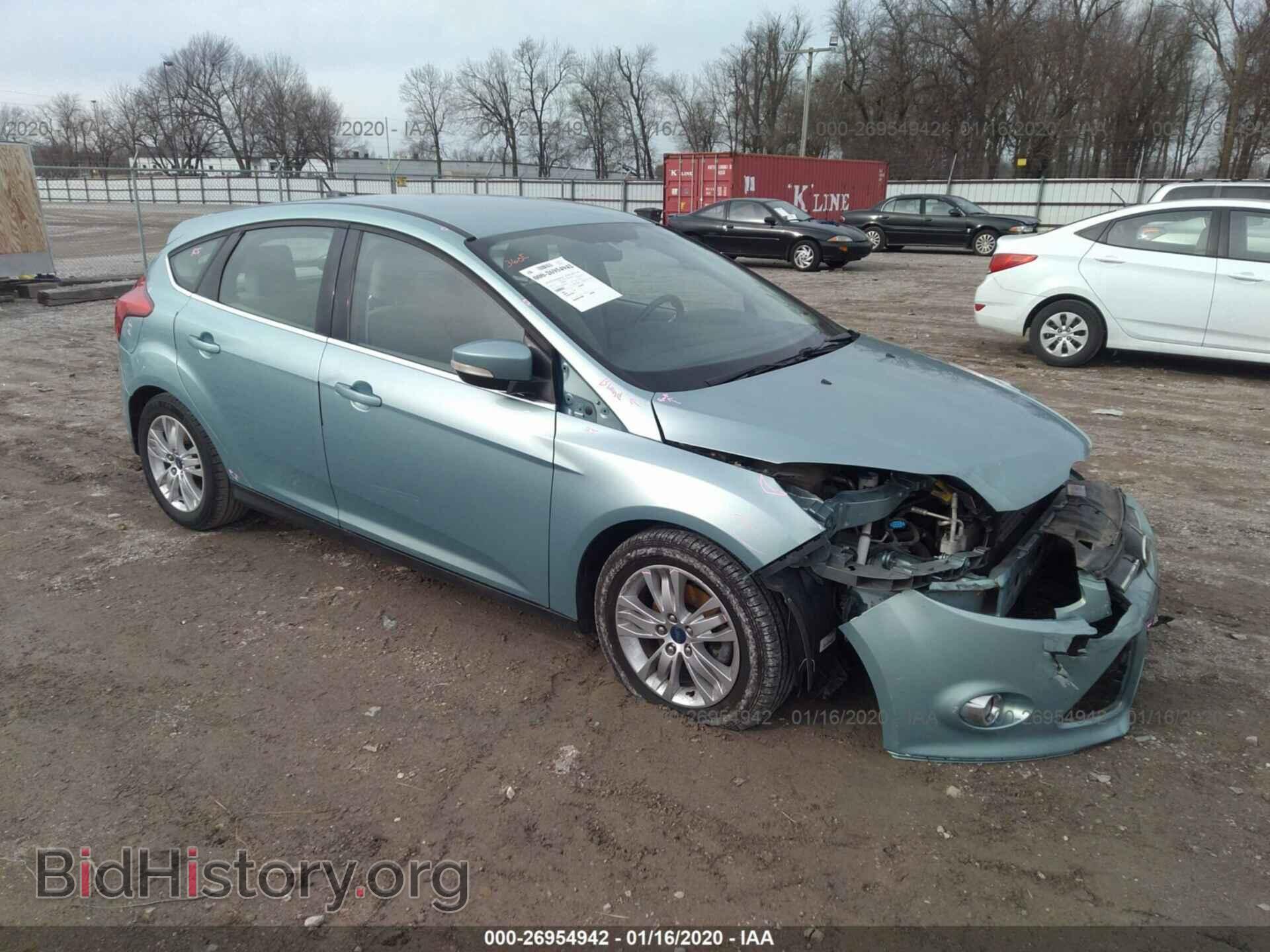 Фотография 1FAHP3M22CL363677 - FORD FOCUS 2012