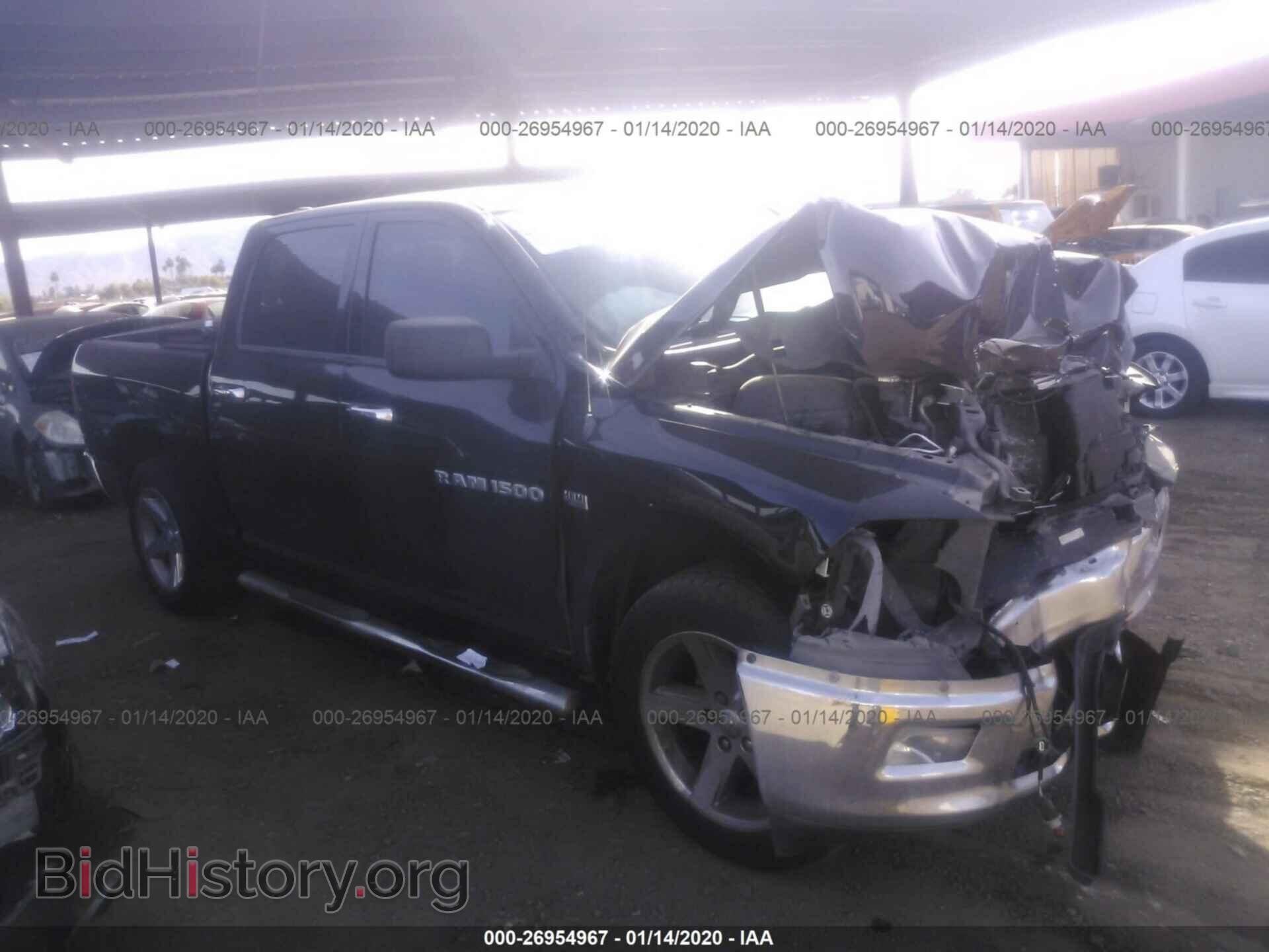 Фотография 1C6RD7LTXCS185426 - DODGE RAM 1500 2012