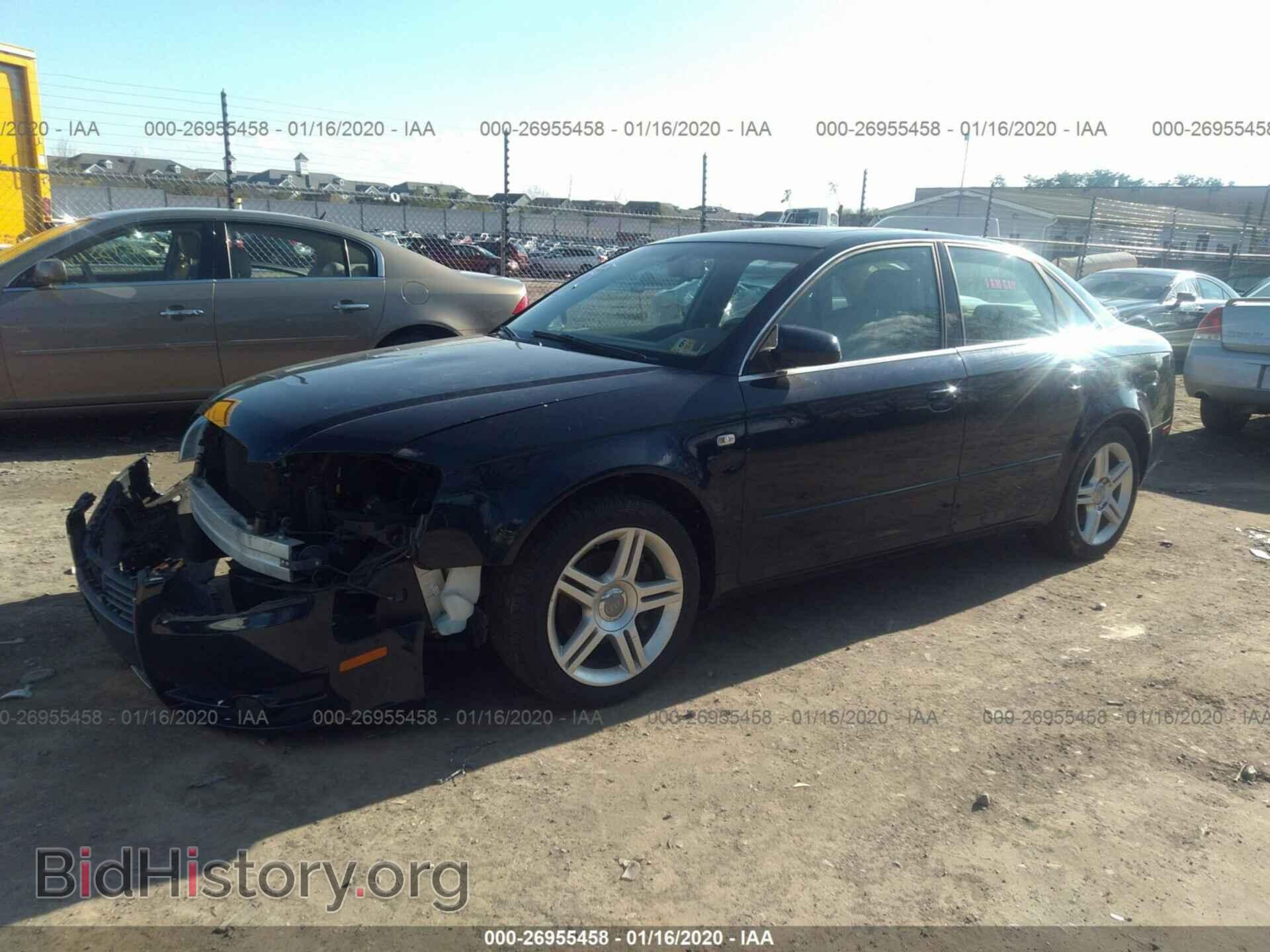 2006 AUDI A4 - VIN: WAUAF78E36A105160 - Фото 2