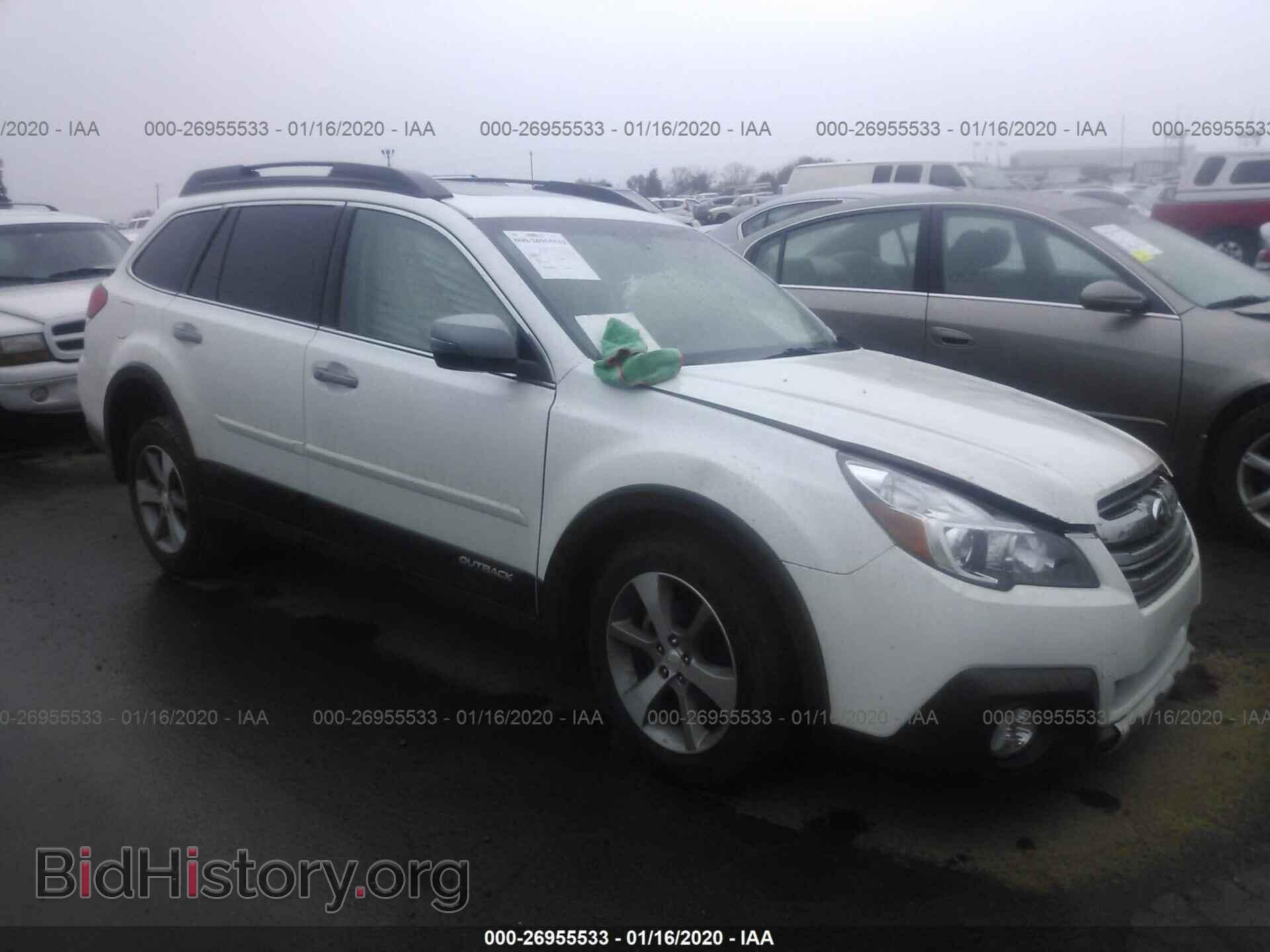 Фотография 4S4BRBPC3E3274157 - SUBARU OUTBACK 2014