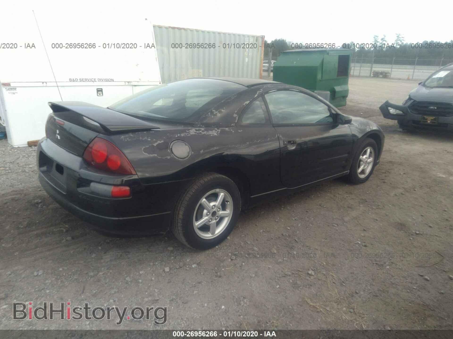 2002 MITSUBISHI ECLIPSE - VIN: 4A3AC34G82E082955 - Фото 4