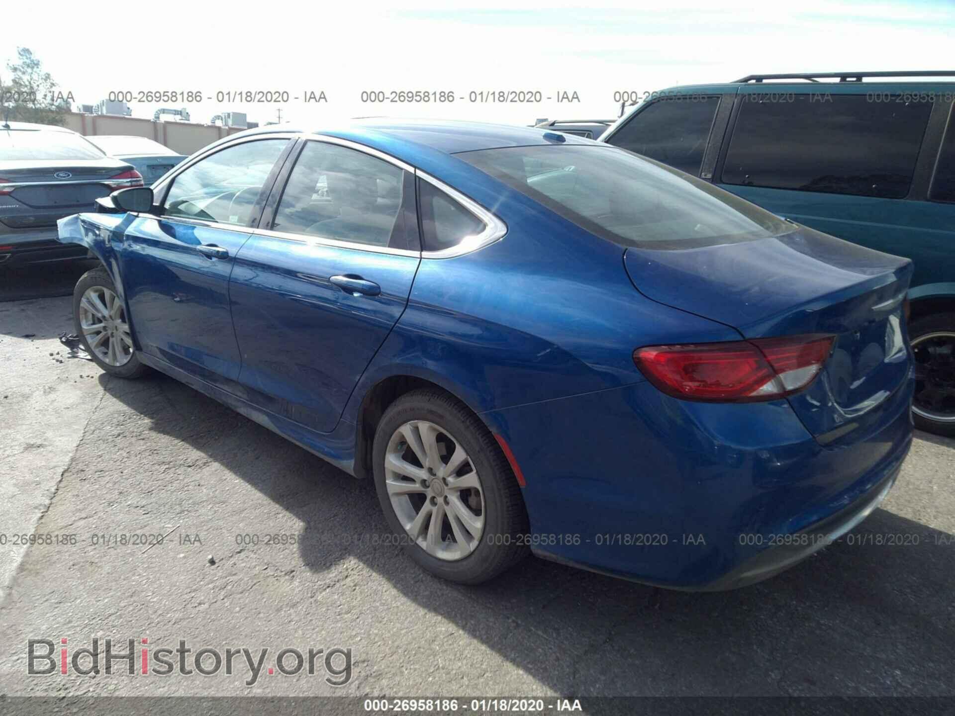 2015 CHRYSLER 200 - VIN: 1C3CCCAB9FN539335 - Фото 3