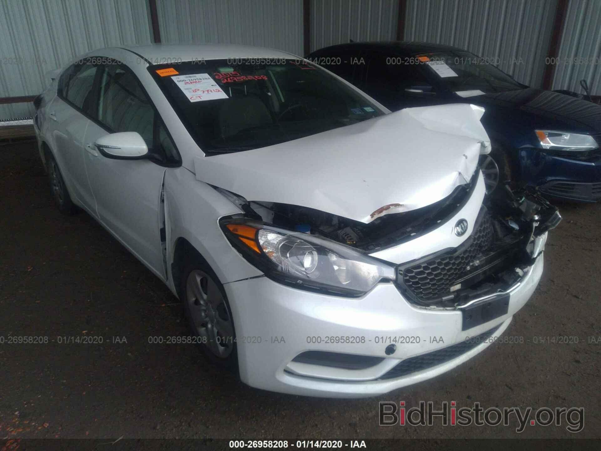 Photo KNAFX4A67F5428141 - KIA FORTE 2015