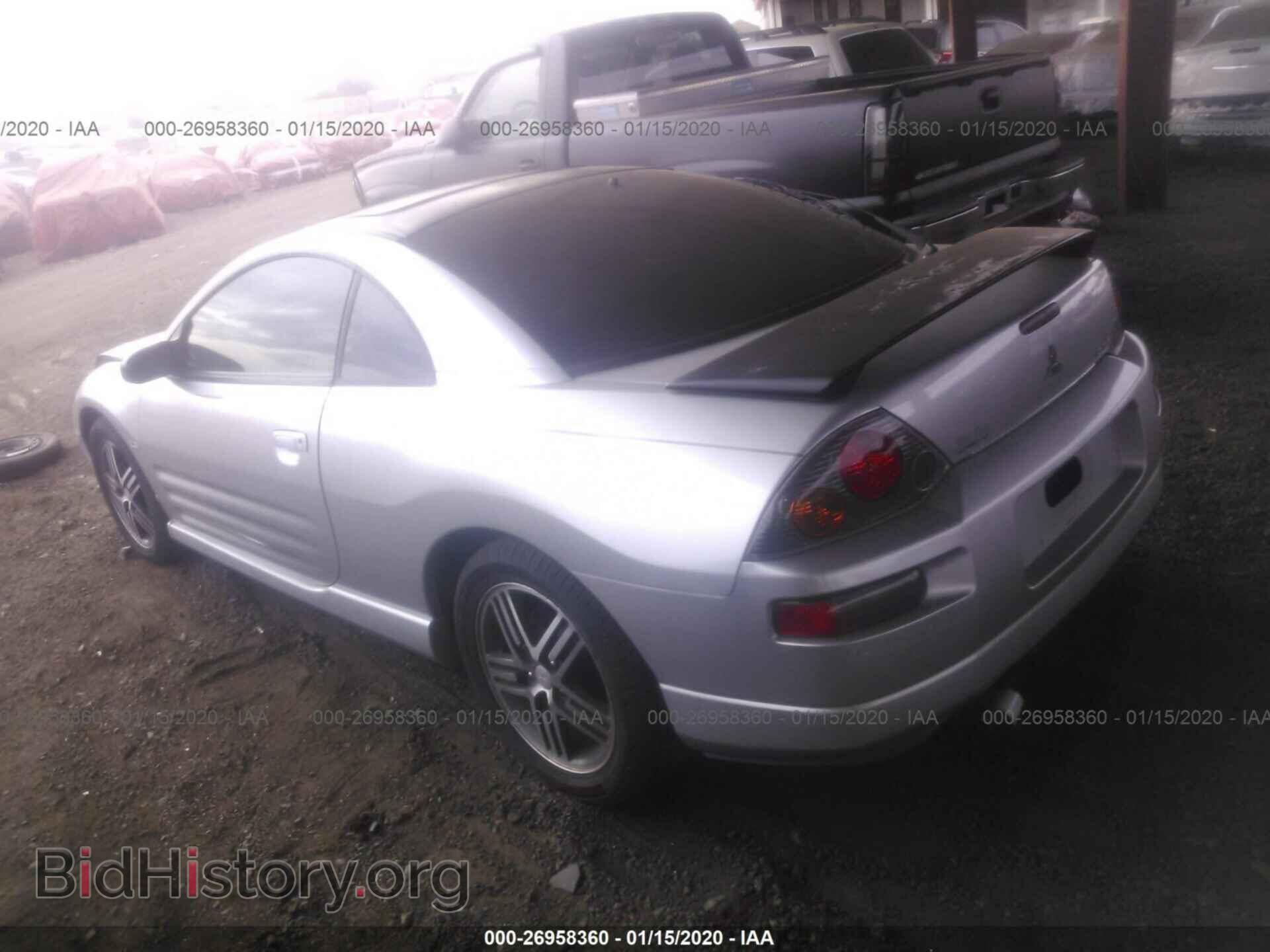 2003 MITSUBISHI ECLIPSE - VIN: 4A3AC74H83E103997 - Фото 3
