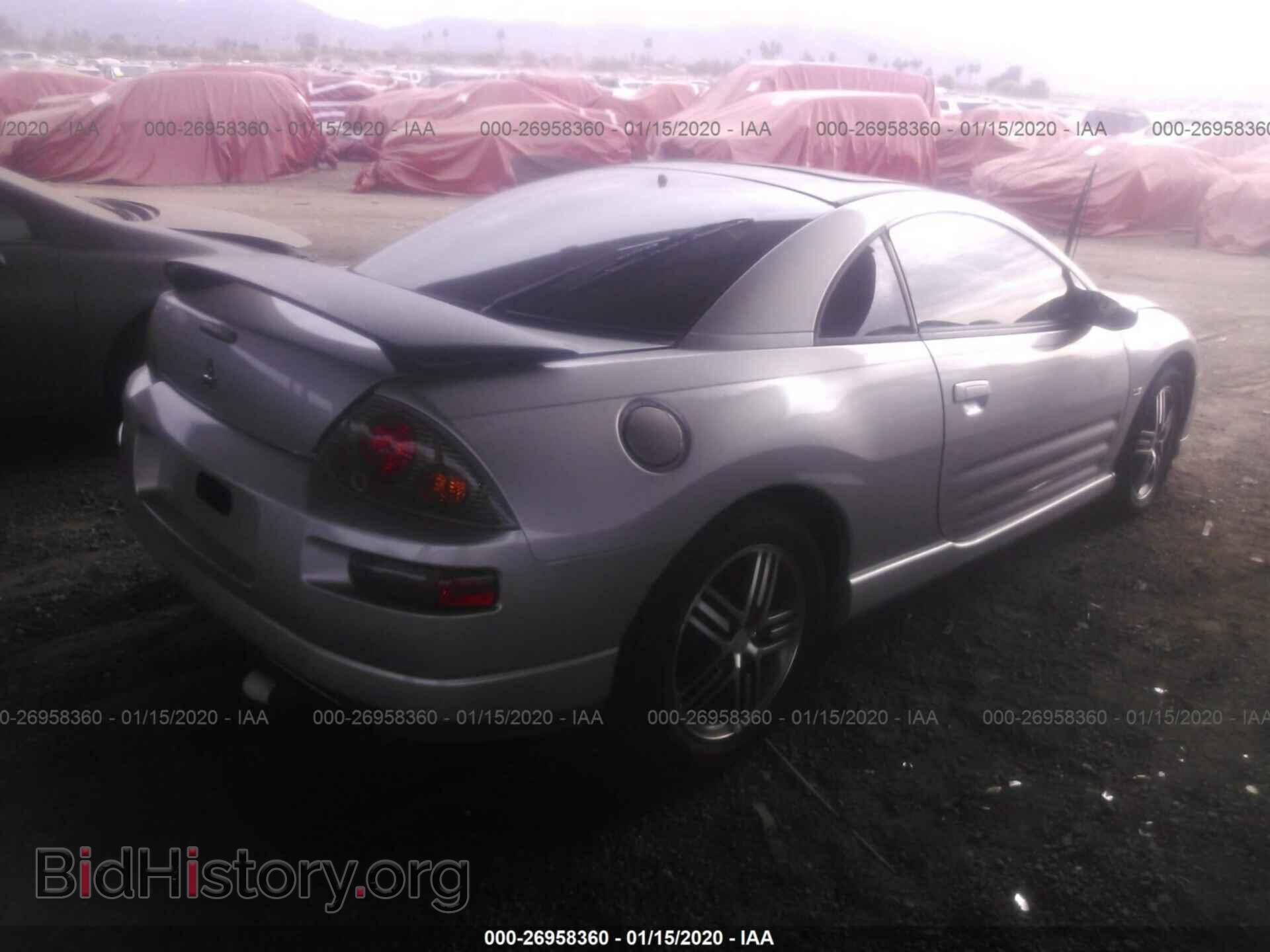 2003 MITSUBISHI ECLIPSE - VIN: 4A3AC74H83E103997 - Фото 4