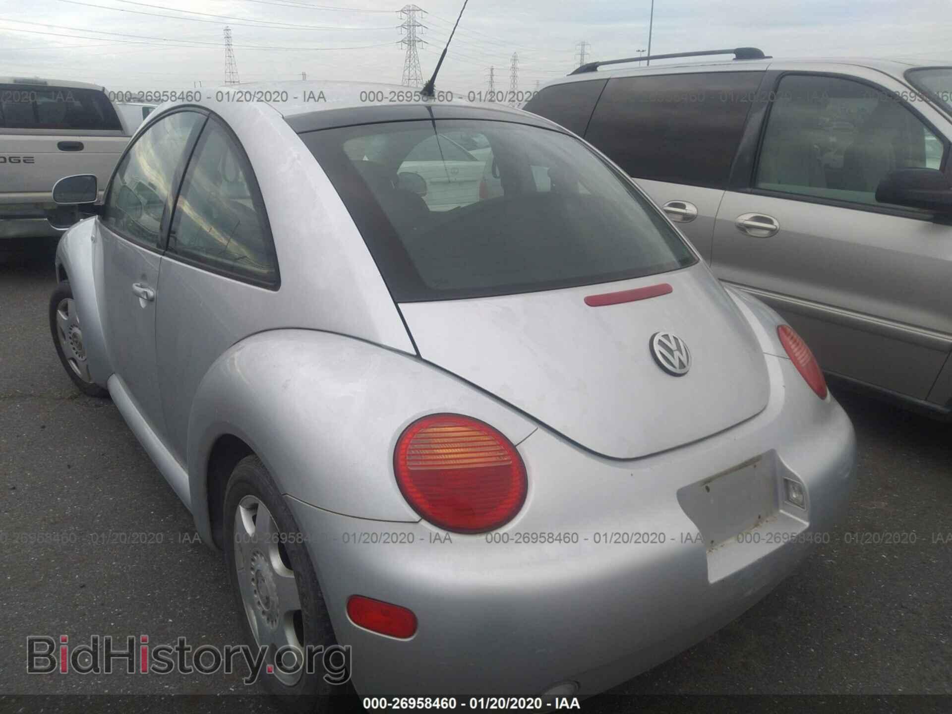 2000 VOLKSWAGEN NEW BEETLE - VIN: 3VWCD21C4YM488753 - Фото 3