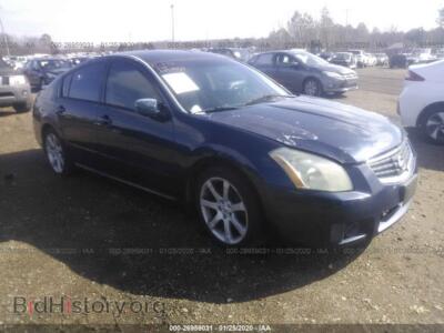 2007 Nissan MAXIMA SE/SL, blue — VIN 1N4BA41EX7C856475, IAAI
