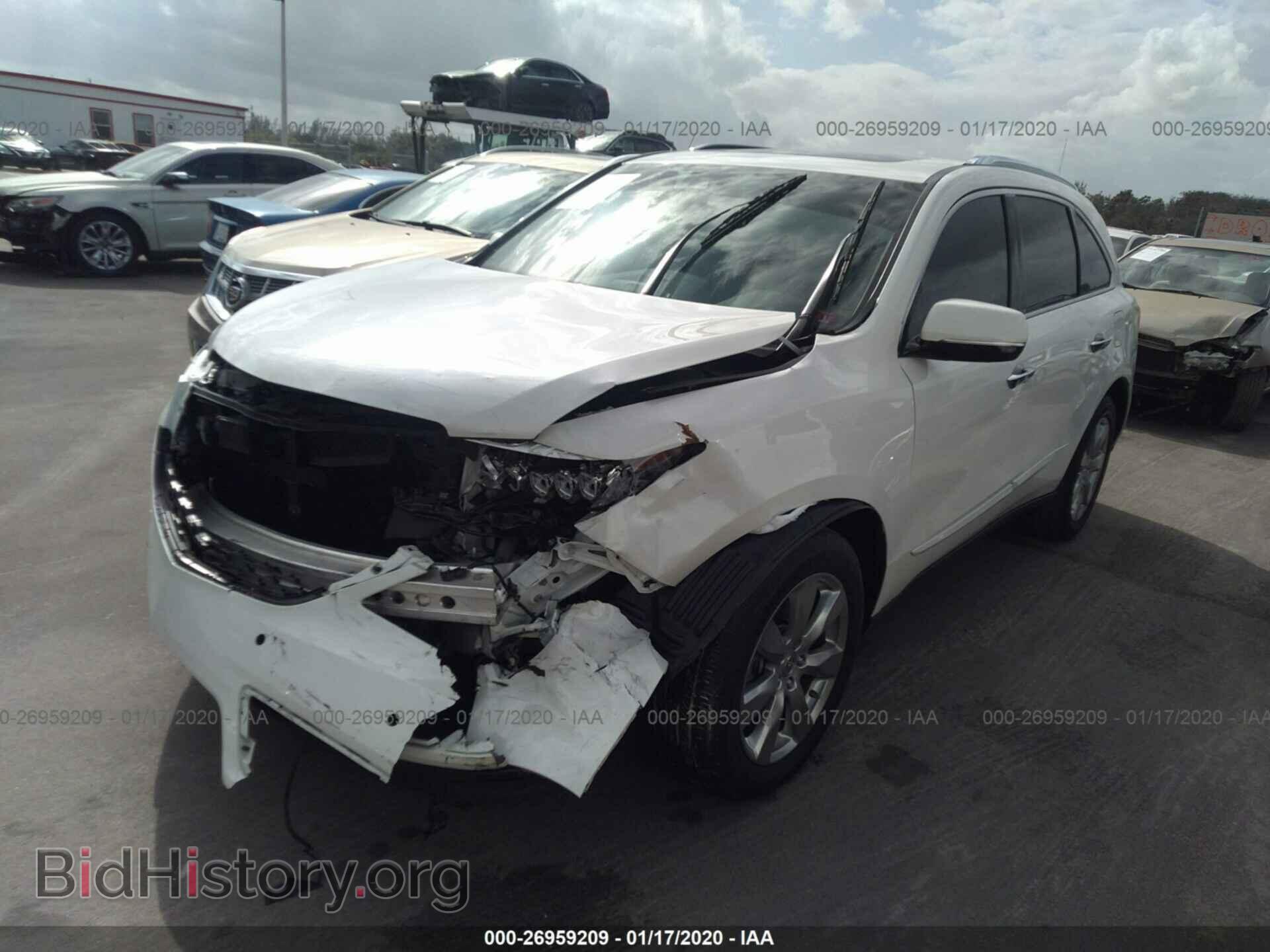 2016 ACURA MDX - VIN: 5FRYD3H91GB016133 - Photo 2