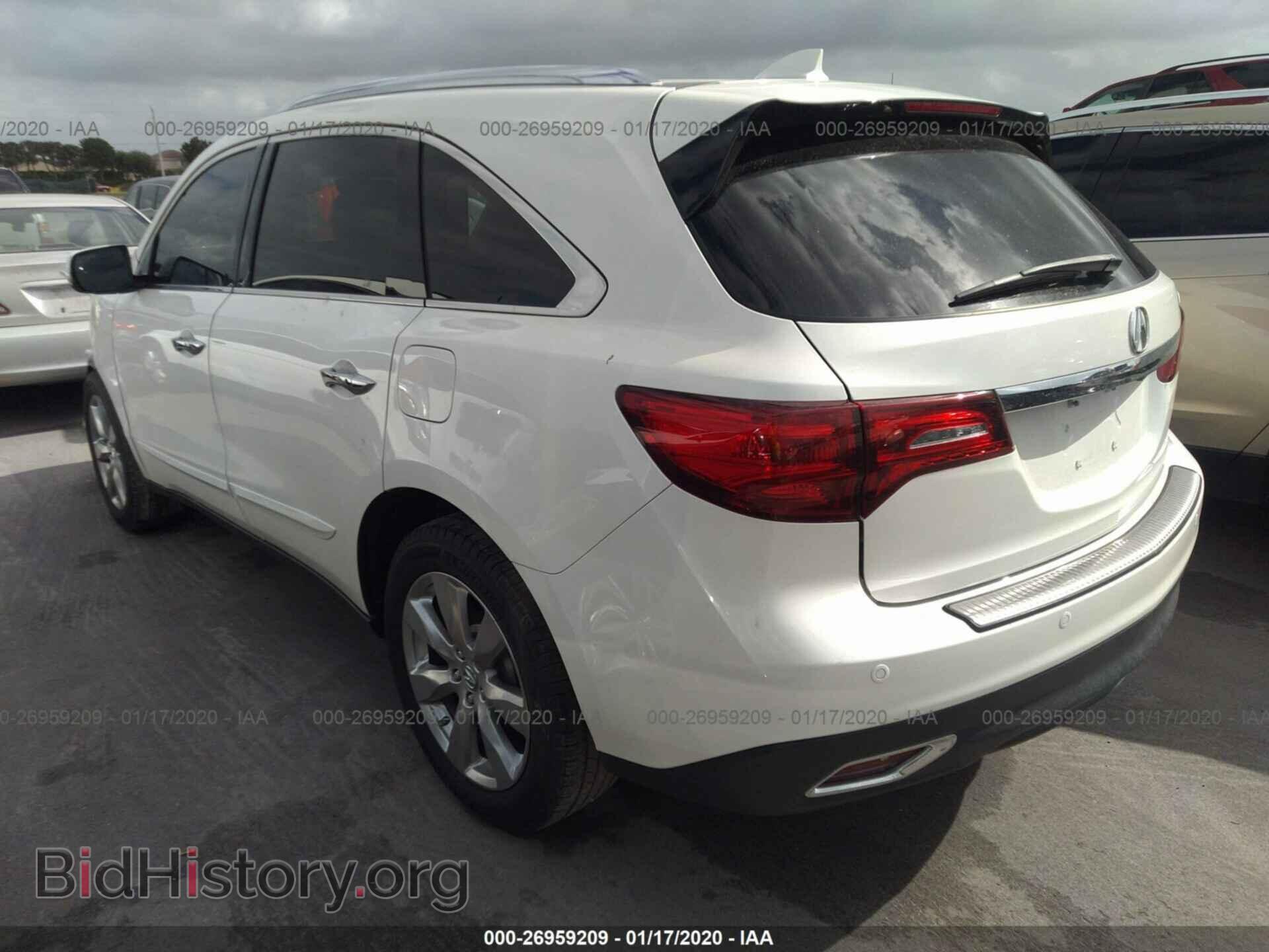 2016 ACURA MDX - VIN: 5FRYD3H91GB016133 - Photo 3