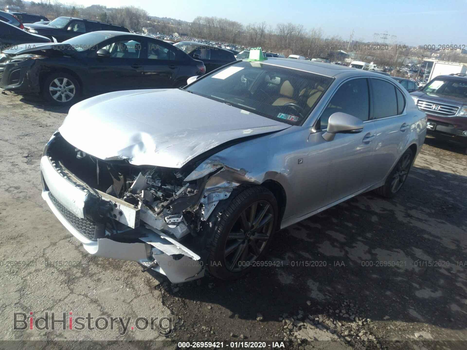 2013 LEXUS GS - VIN: JTHCE1BL6D5018506 - Фото 2