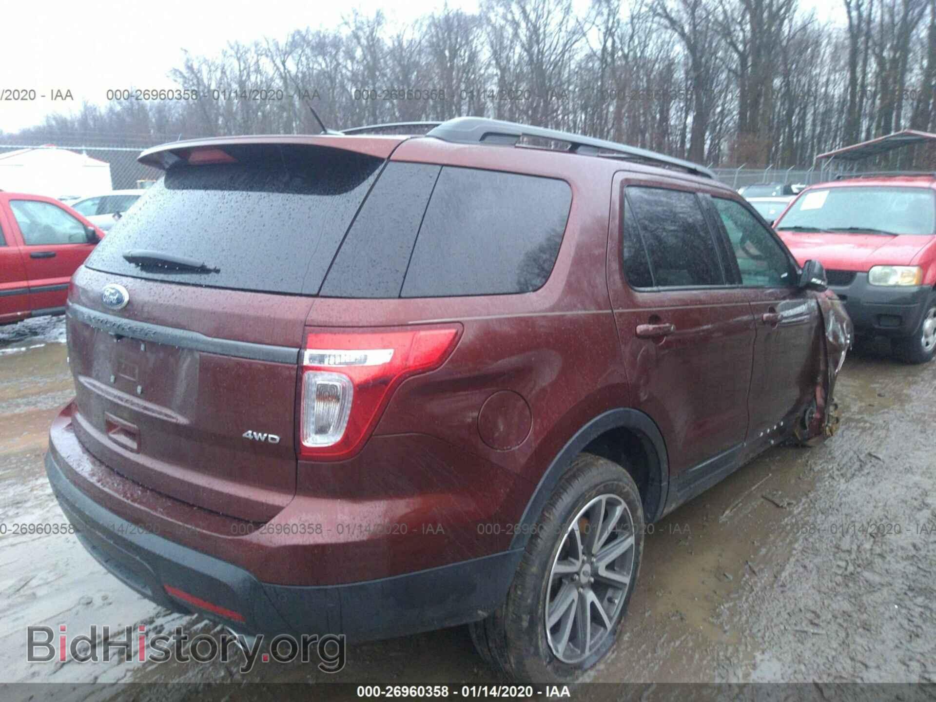 2015 FORD EXPLORER - VIN: 1FM5K8D89FGA18104 - Фото 4