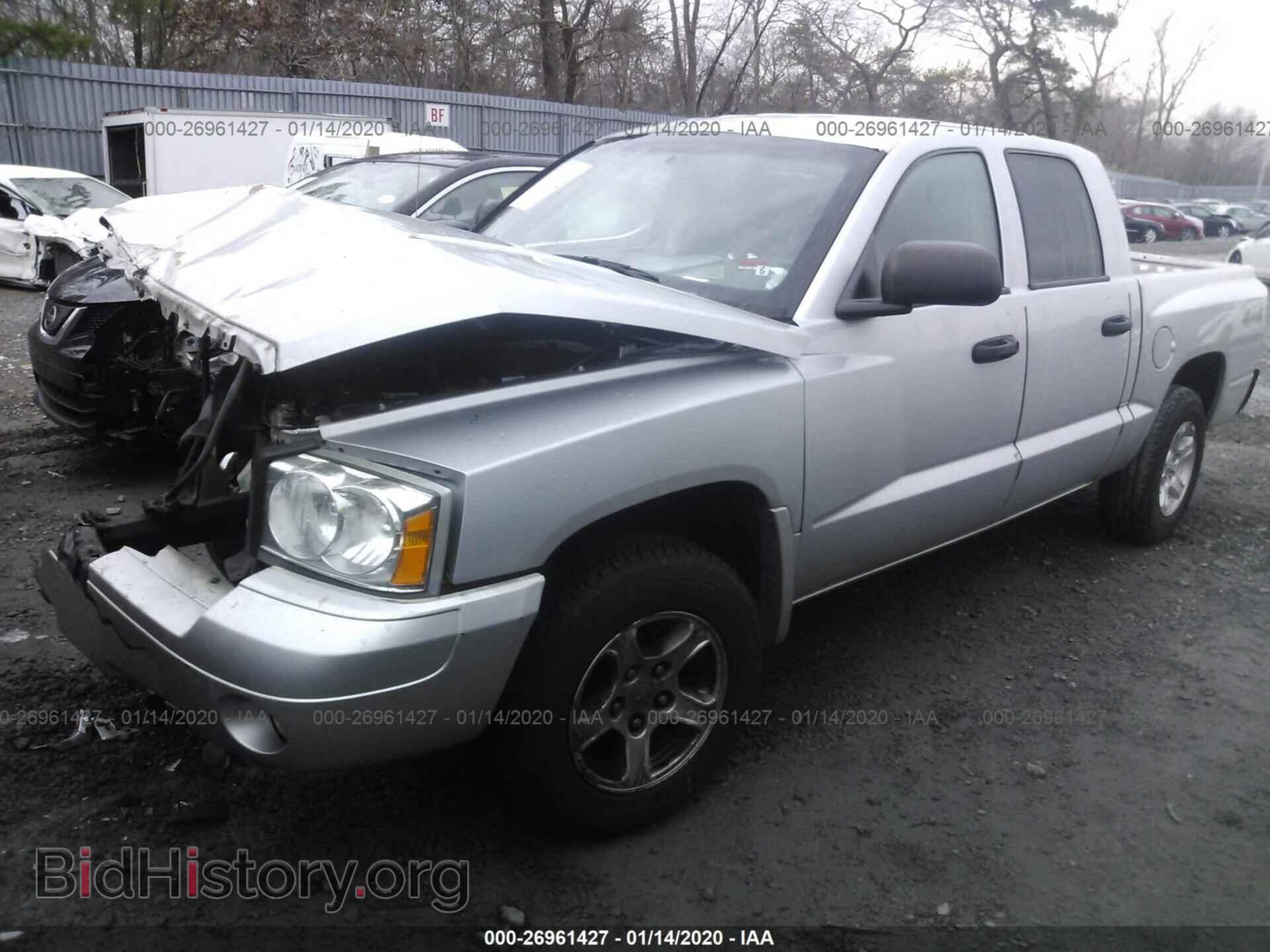 2007 DODGE DAKOTA - VIN: 1D7HW48K47S103800 - Фото 2
