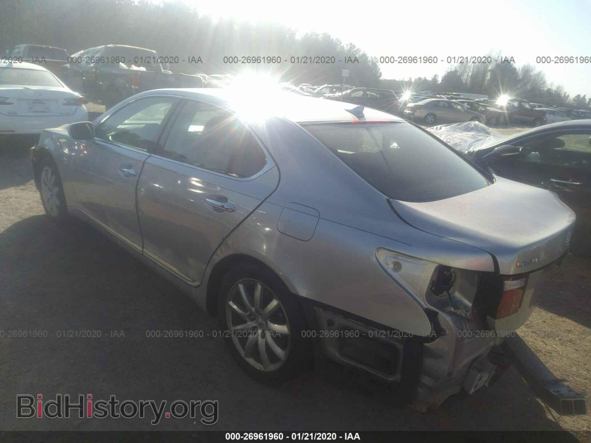 2007 LEXUS LS - VIN: JTHBL46F175040960 - Фото 3