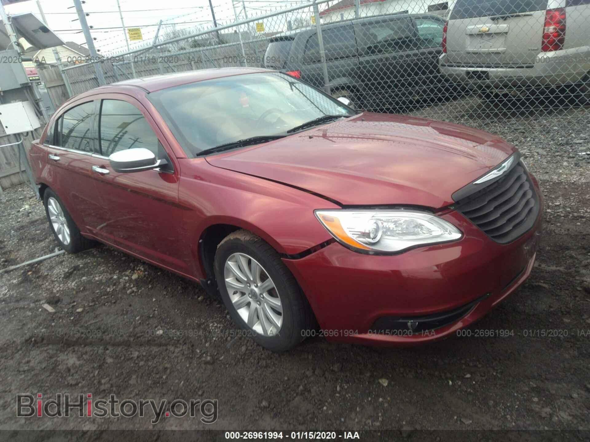 Photo 1C3CCBCG6DN603136 - CHRYSLER 200 2013