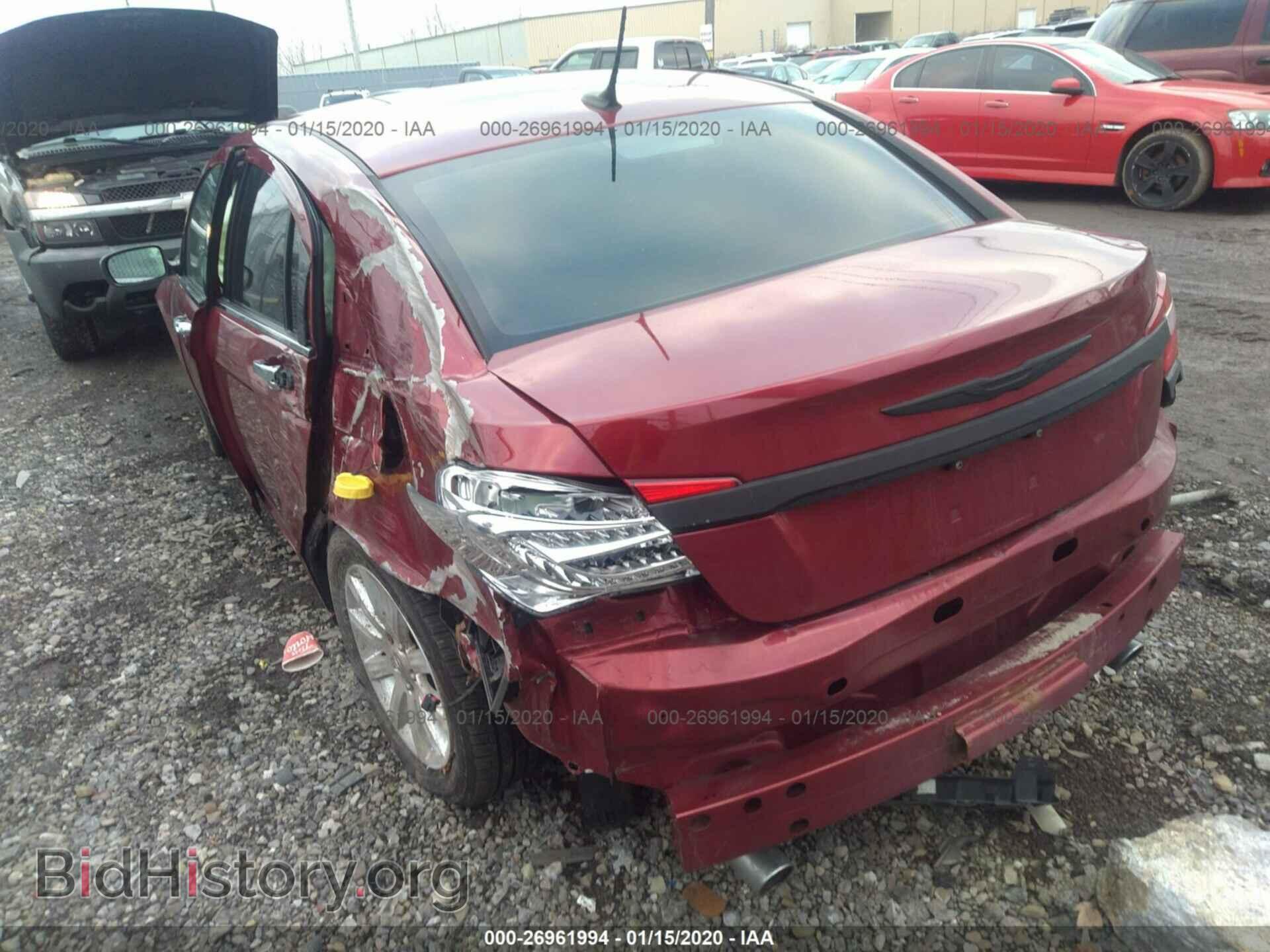 2013 CHRYSLER 200 - VIN: 1C3CCBCG6DN603136 - Фото 3