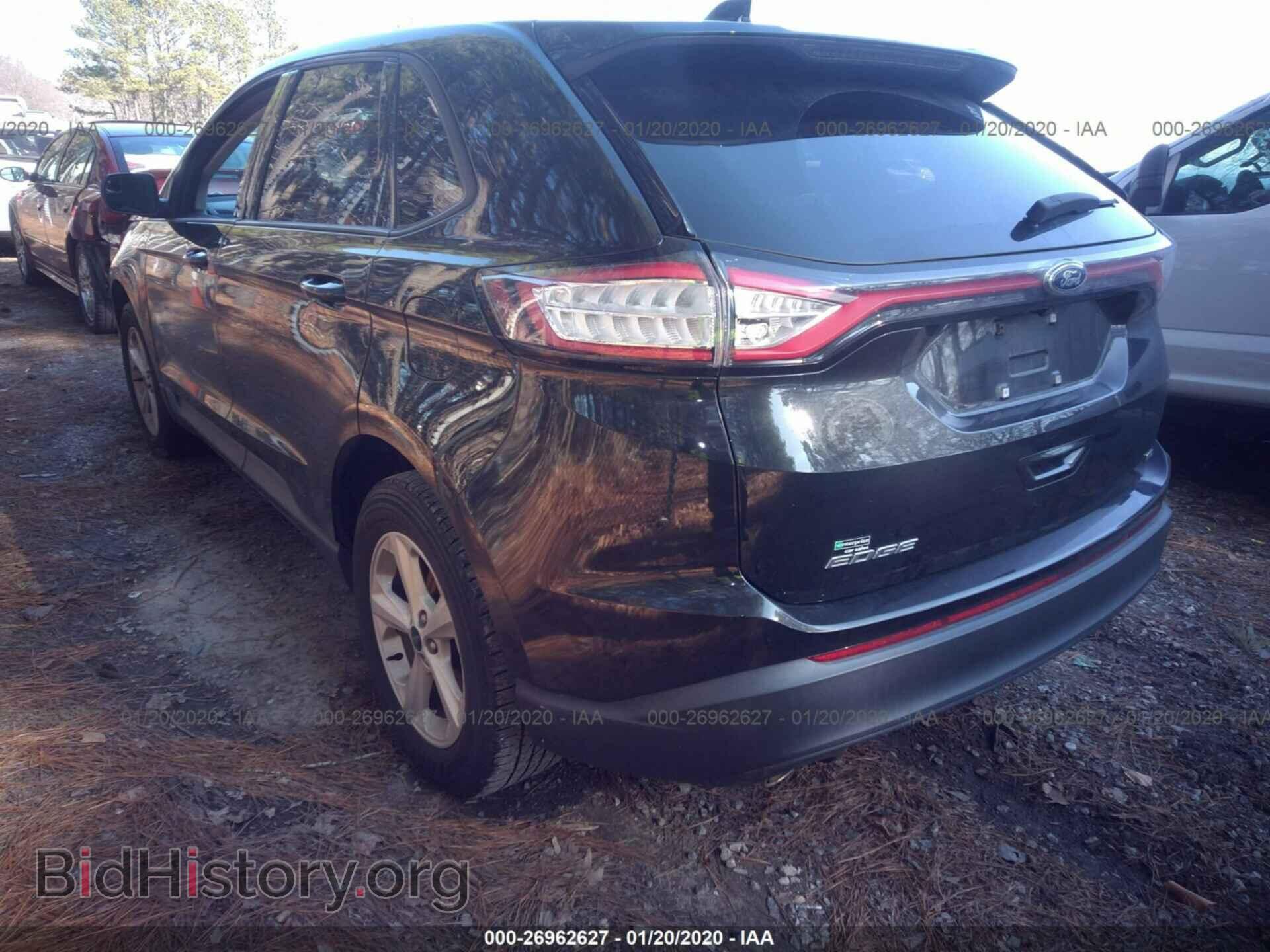 2015 FORD EDGE - VIN: 2FMTK4G80FBC21305 - Фото 3