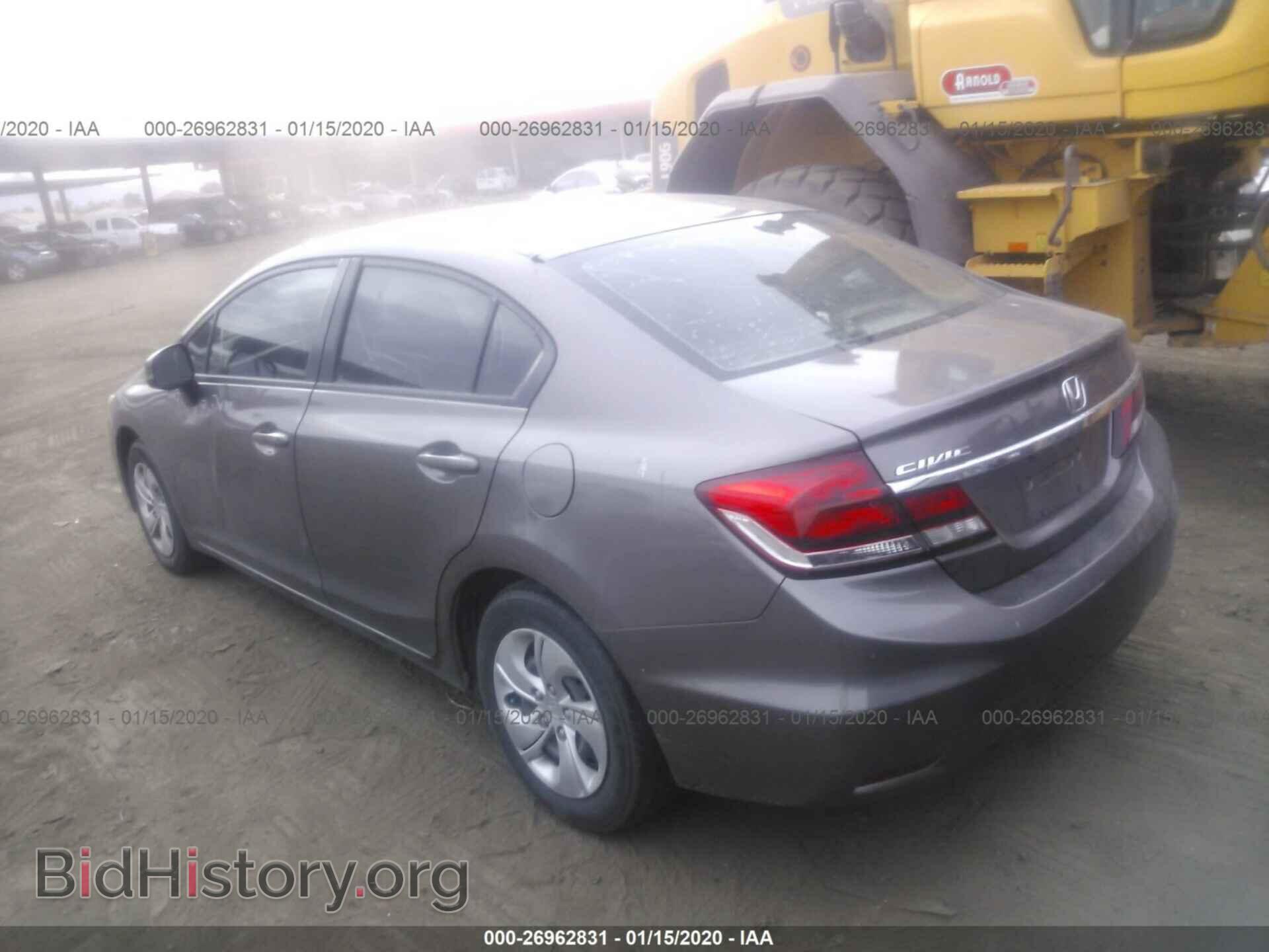 2013 HONDA CIVIC - VIN: 2HGFB2F54DH514911 - Фото 3