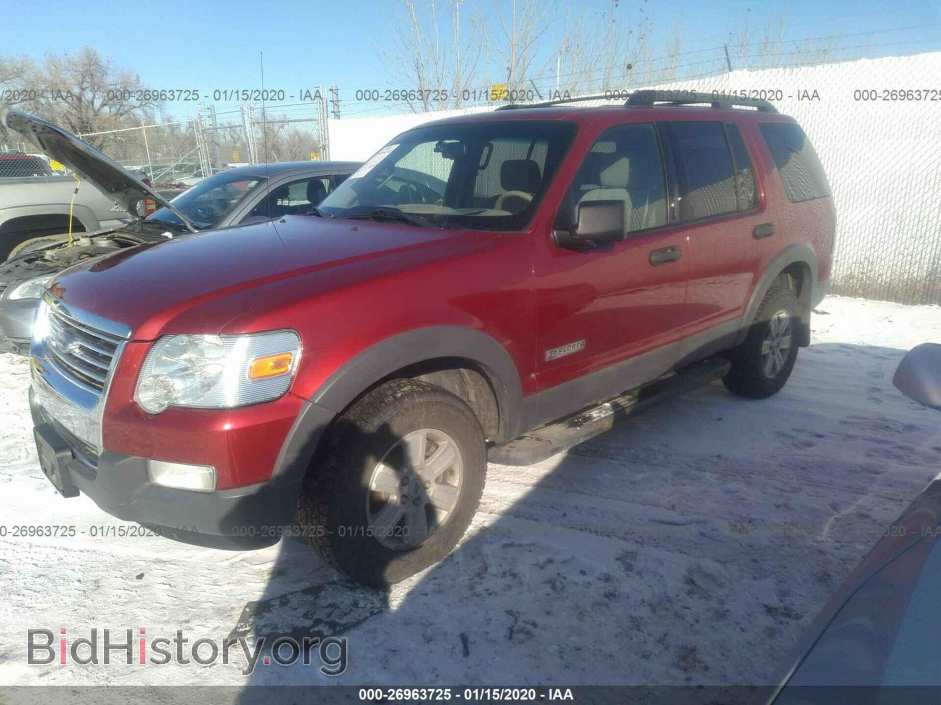 2006 FORD EXPLORER - VIN: 1FMEU73E06UB46700 - Фото 2