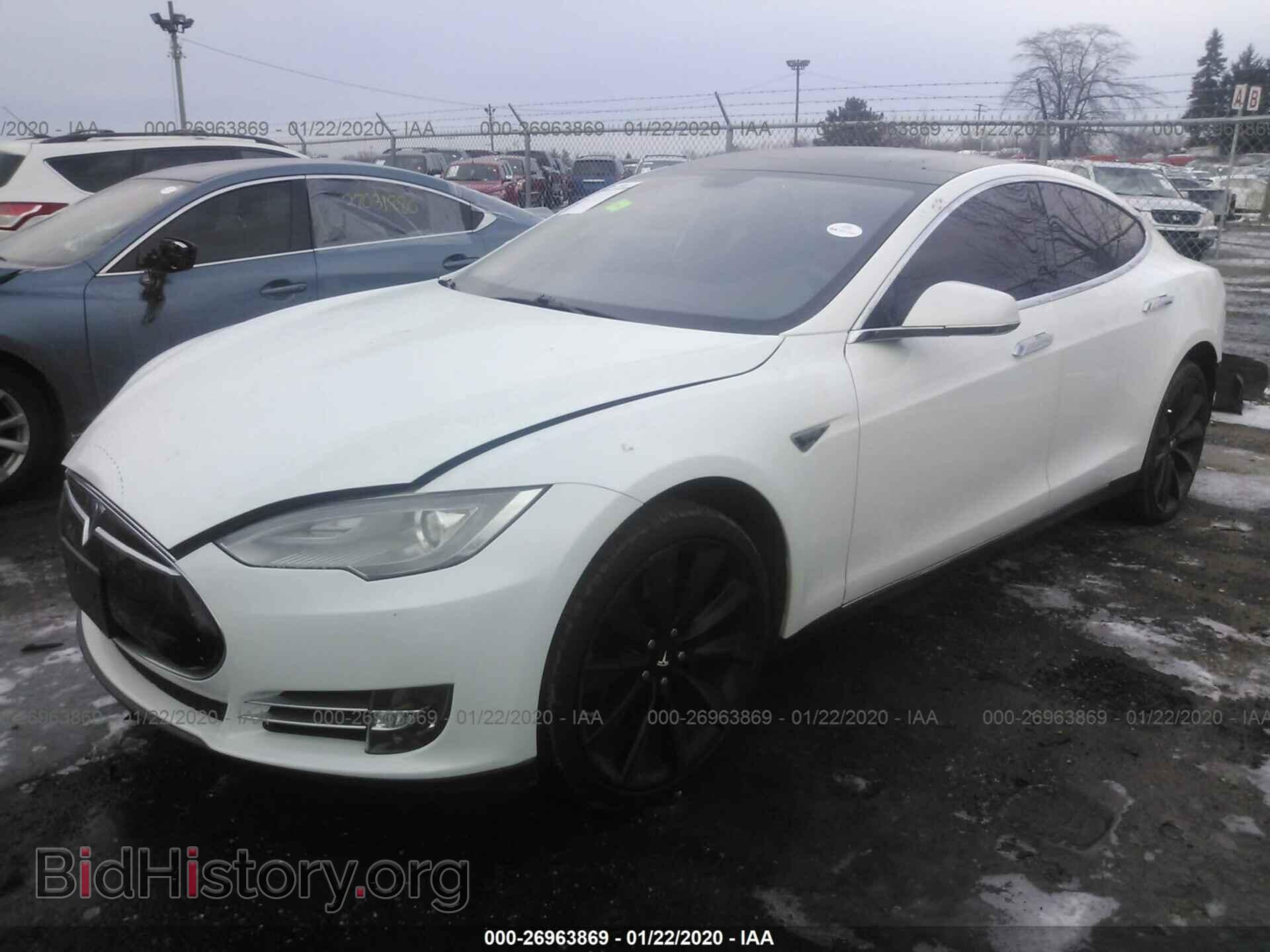 2012 TESLA MODEL S - VIN: 5YJSA1DP8CFP01233 - Photo 2