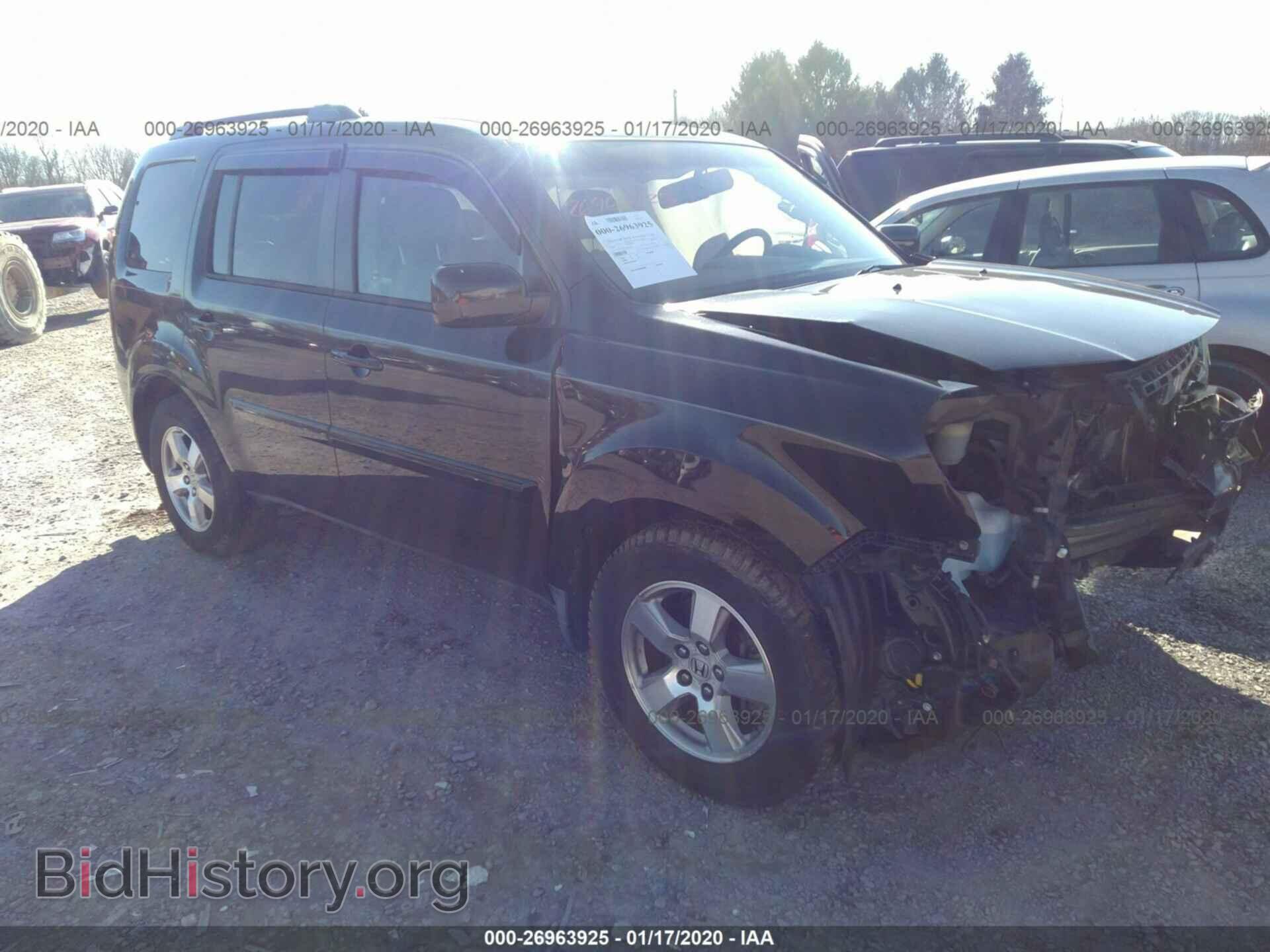 Photo 5FNYF48539B006446 - HONDA PILOT 2009