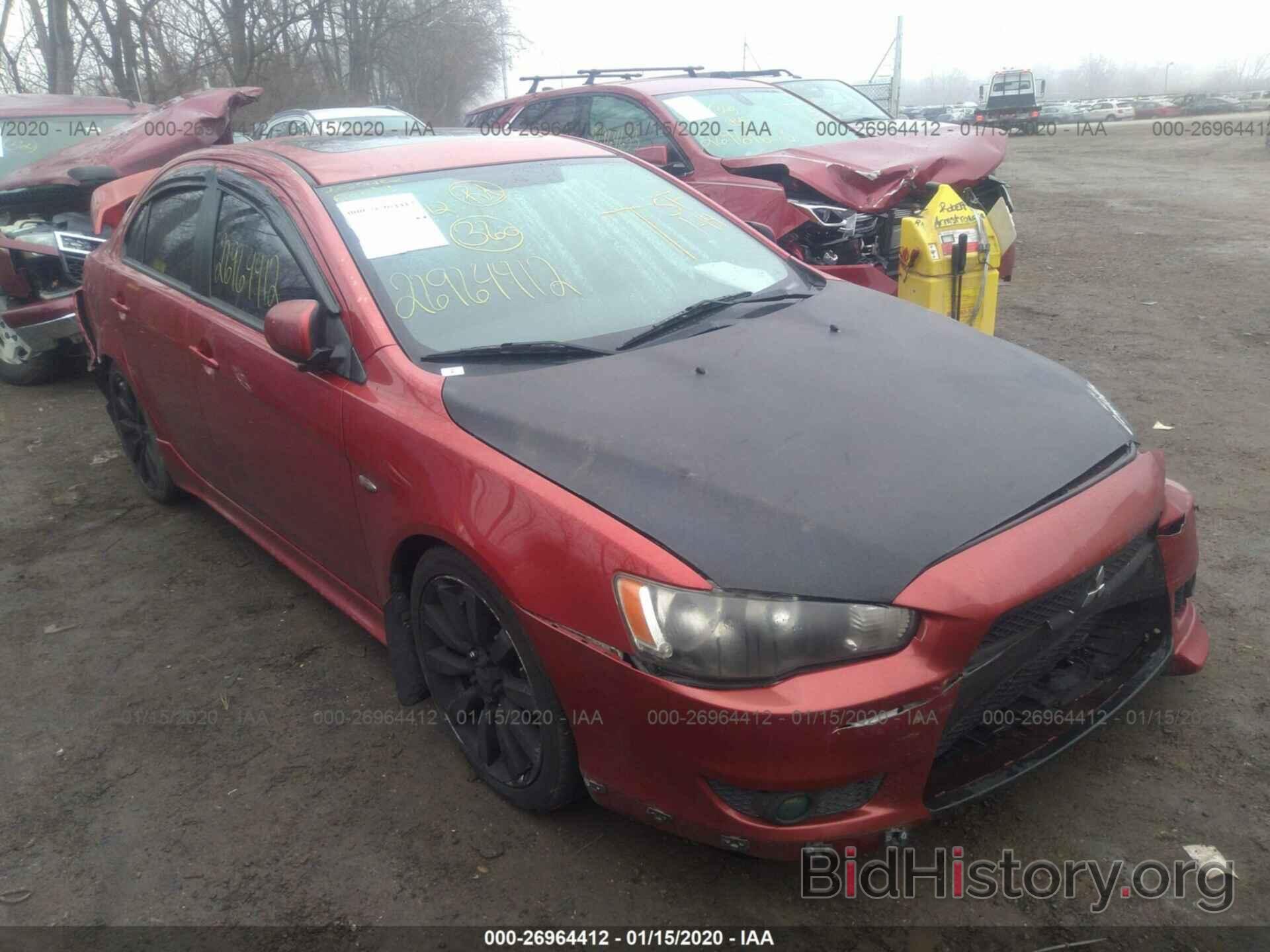 Photo JA3AU86UX8U006912 - MITSUBISHI LANCER 2008