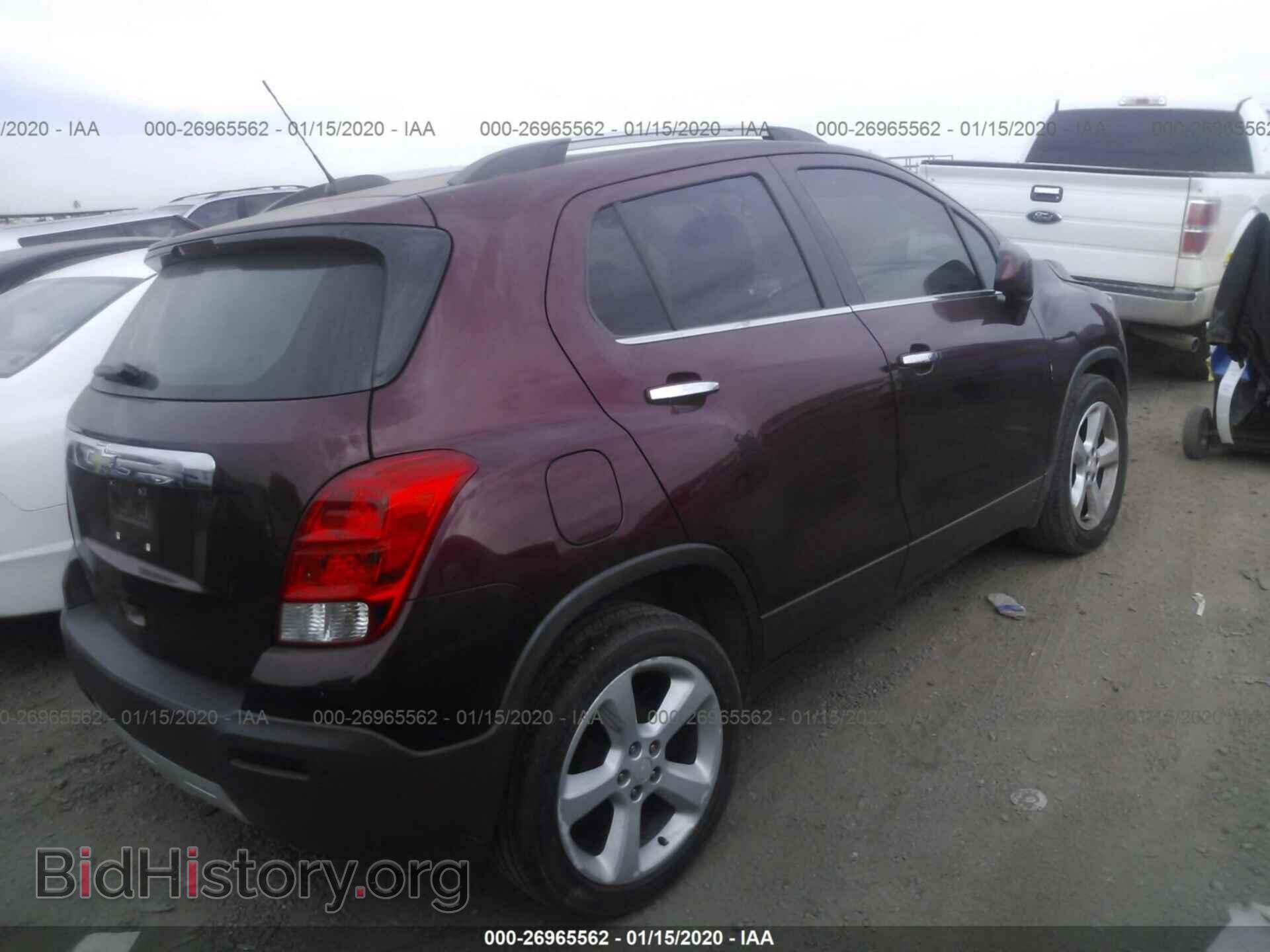 2016 CHEVROLET TRAX - VIN: 3GNCJMSB5GL135527 - Фото 4