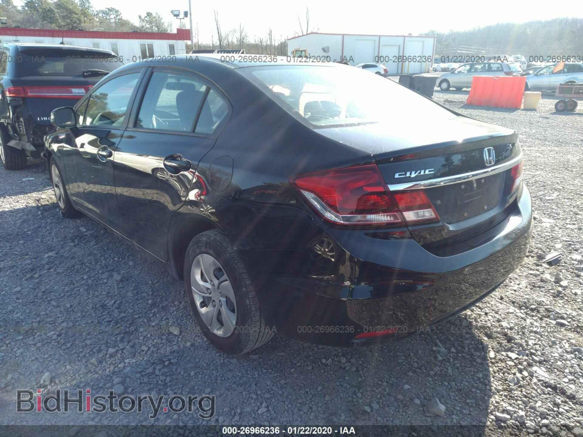 2013 HONDA CIVIC - VIN: 19XFB2F58DE210801 - Фото 3