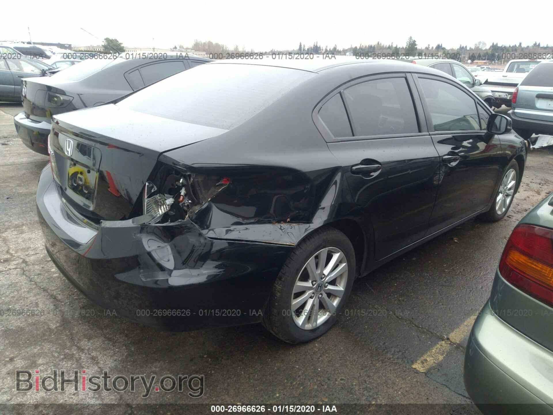 2012 HONDA CIVIC - VIN: 19XFB2F81CE064864 - Фото 4