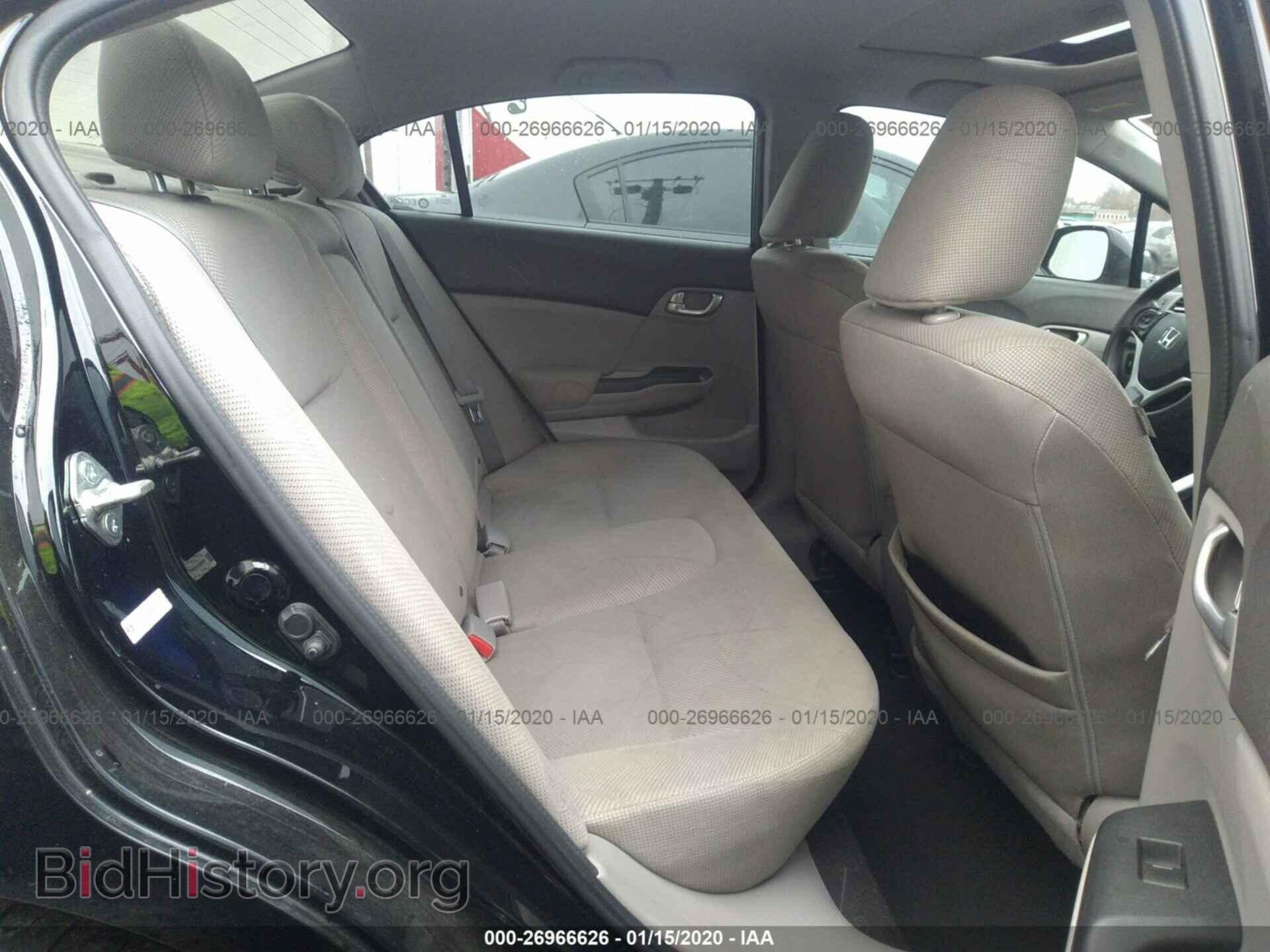 2012 HONDA CIVIC - VIN: 19XFB2F81CE064864 - Фото 8