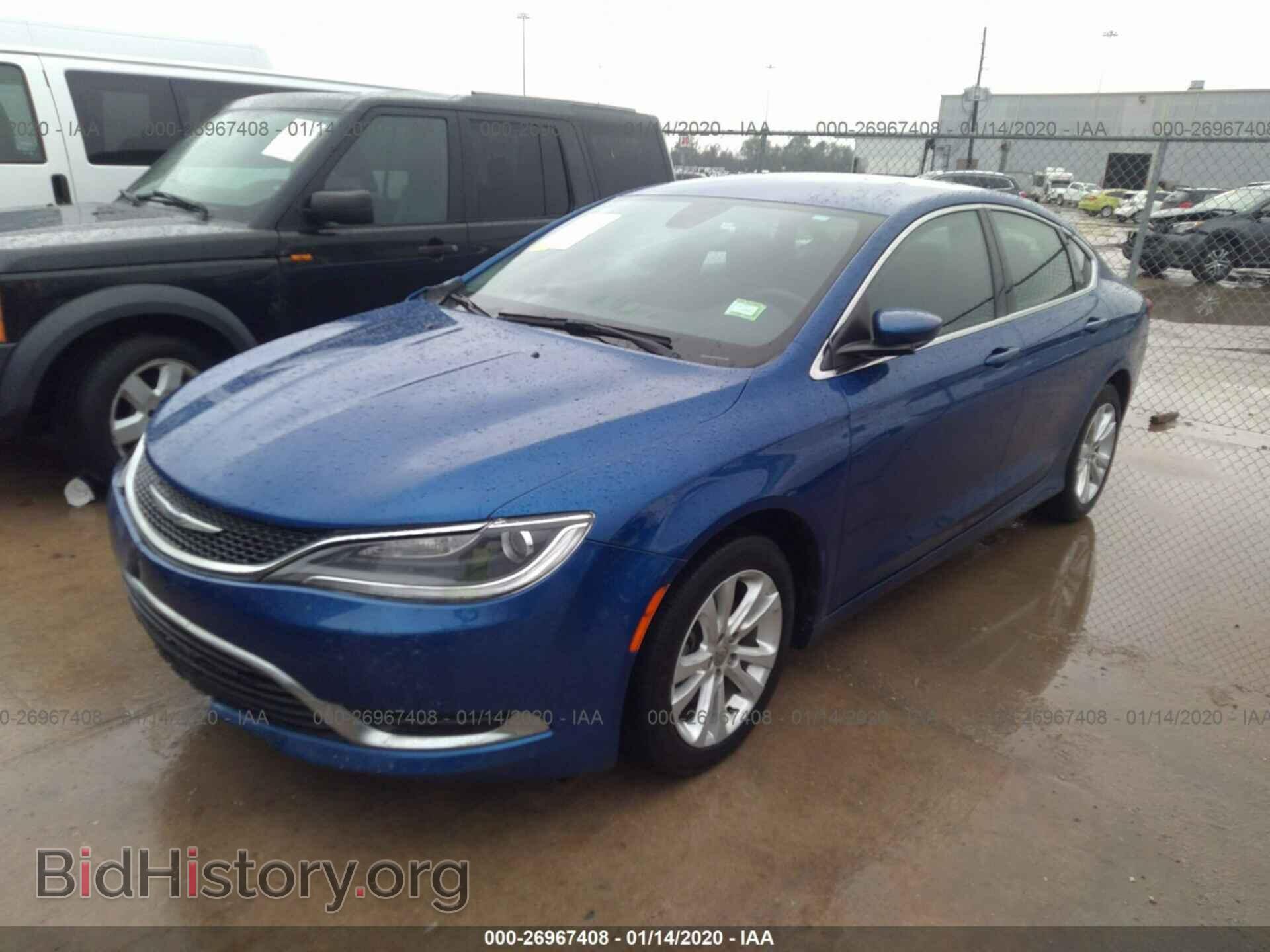 2016 Chrysler 200 - VIN: 1C3CCCAB0GN123921 - Фото 2