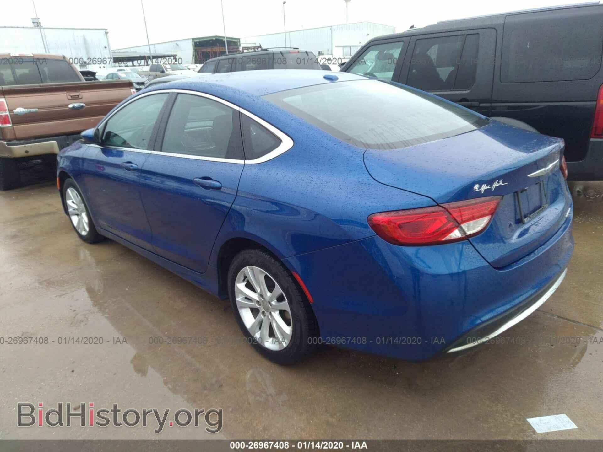 2016 Chrysler 200 - VIN: 1C3CCCAB0GN123921 - Фото 3