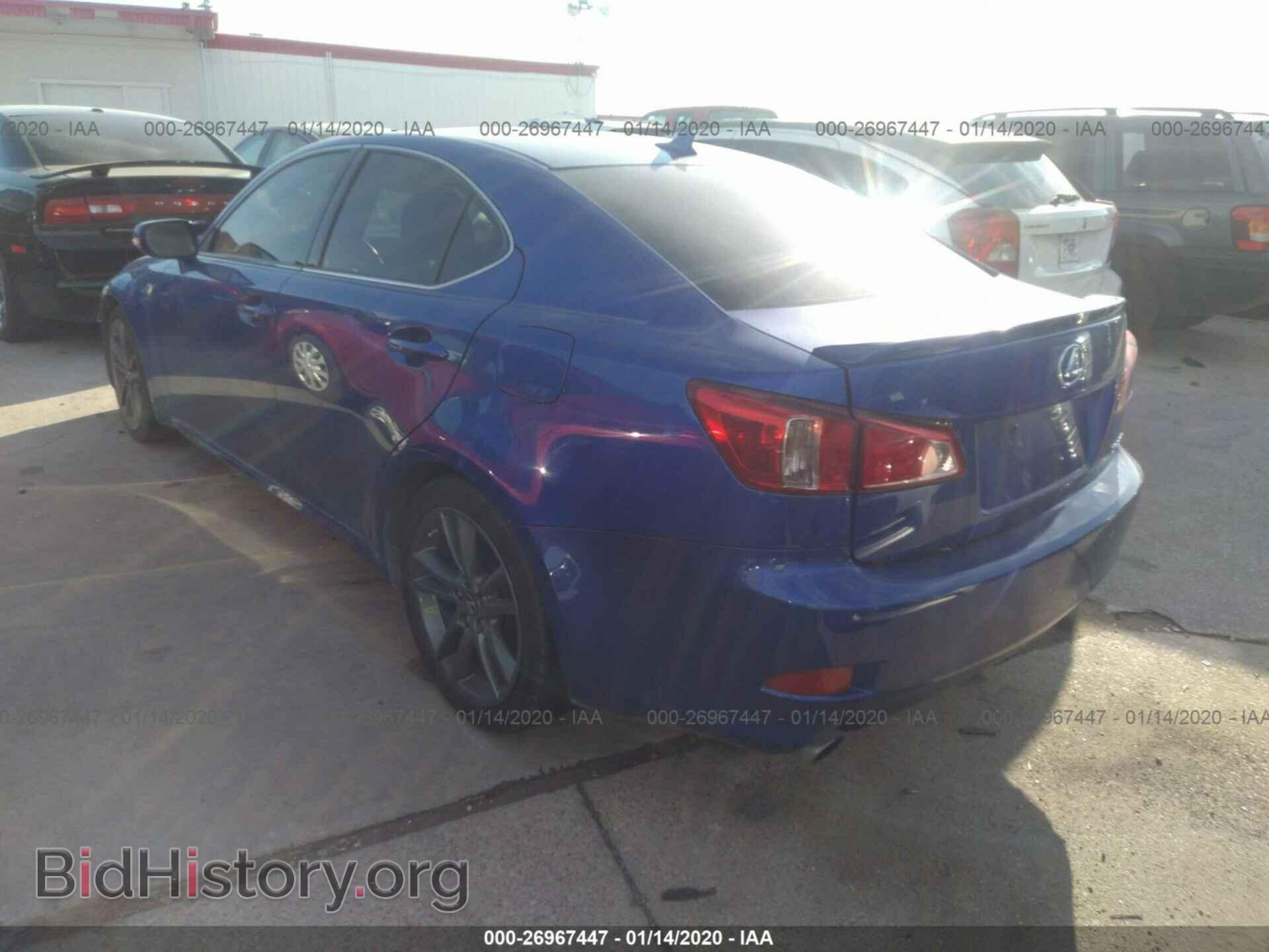 2011 LEXUS IS - VIN: JTHBF5C25B5156833 - Фото 3