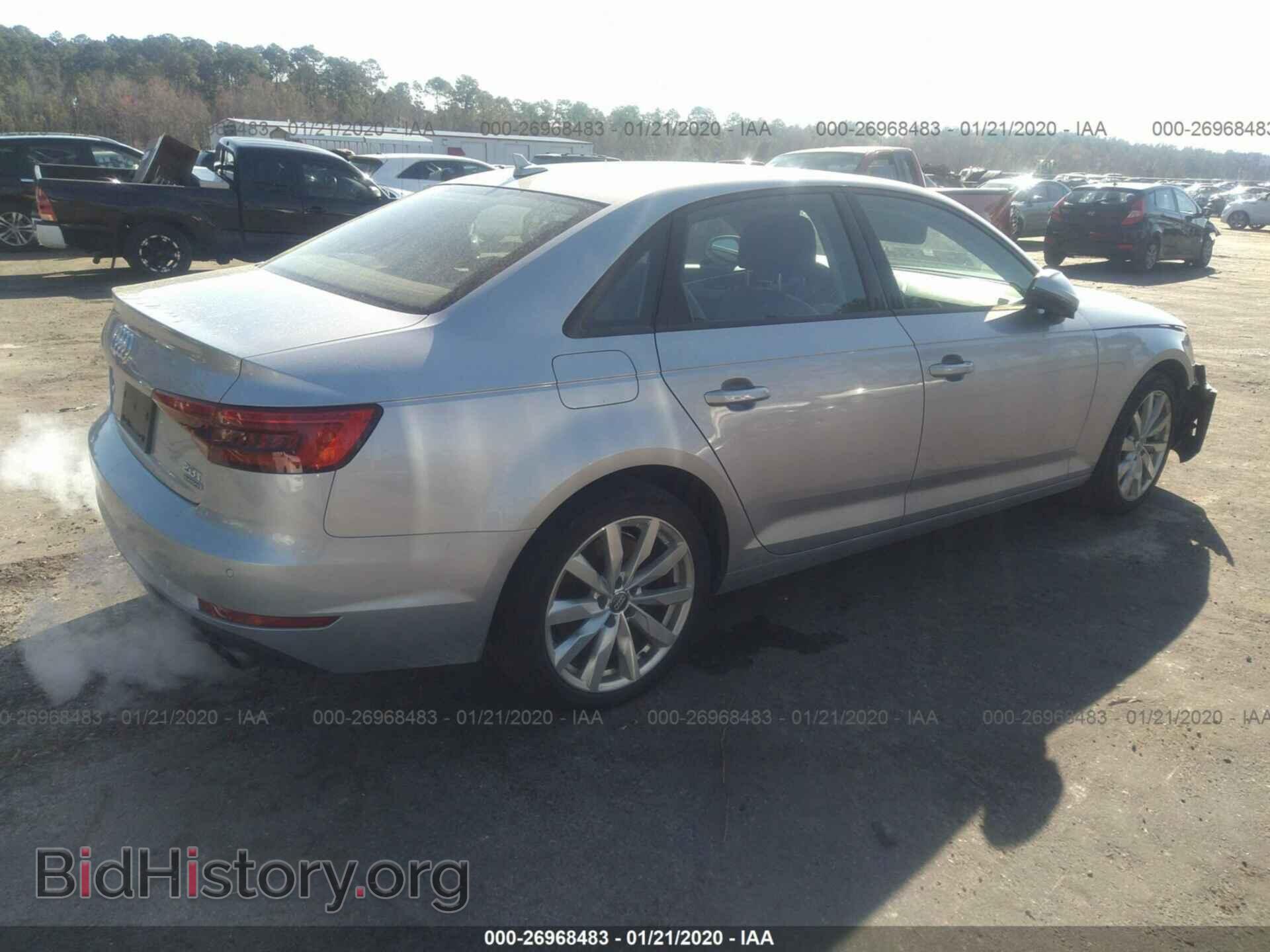 2017 AUDI A4 - VIN: WAUANAF47HN001387 - Фото 4