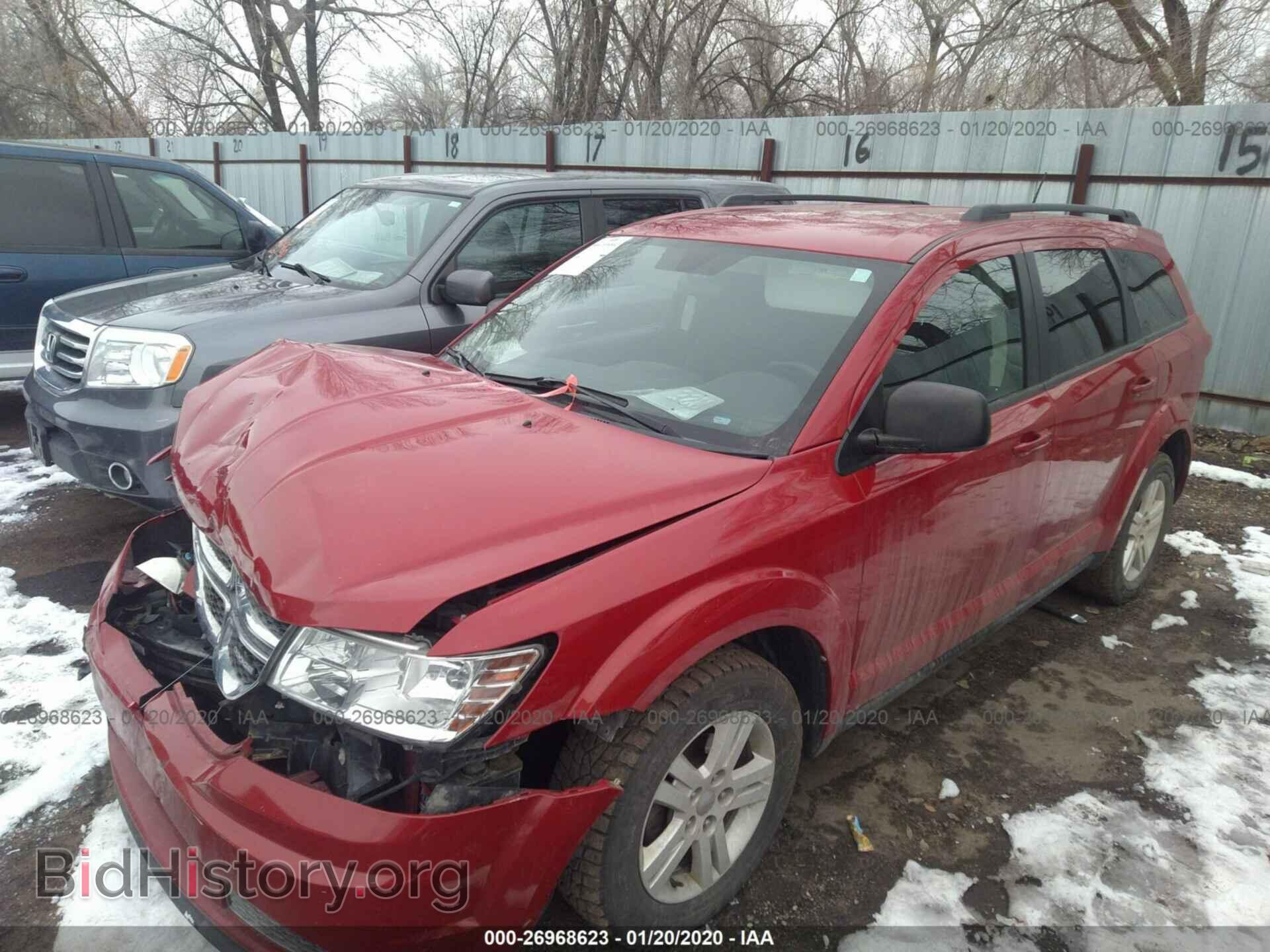 2012 DODGE JOURNEY - VIN: 3C4PDCAB2CT260721 - Фото 2