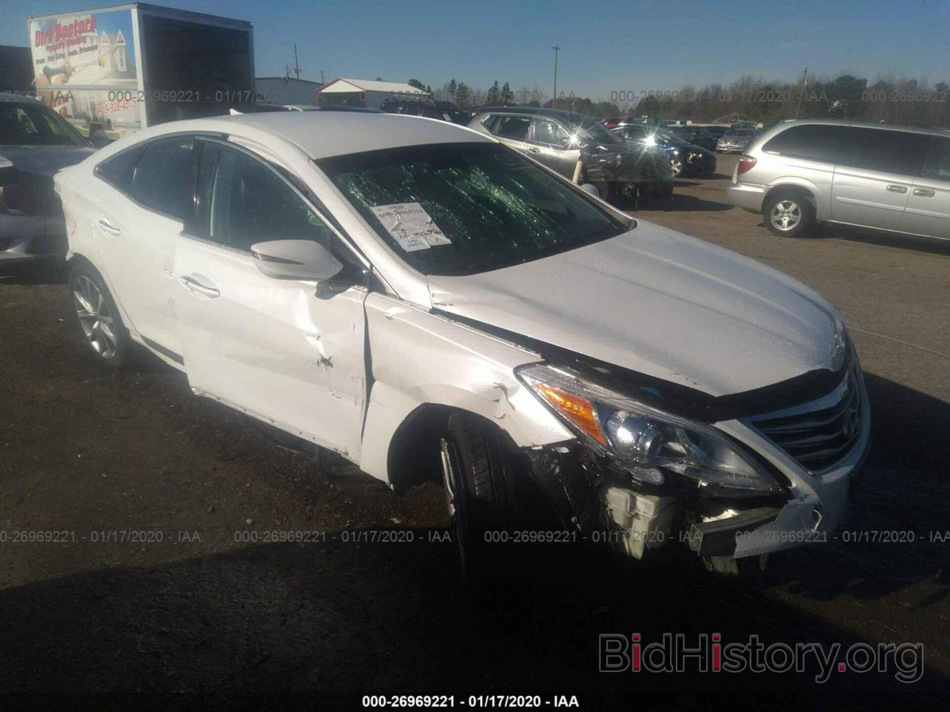 Photo KMHFG4JG5GA501037 - HYUNDAI AZERA 2016