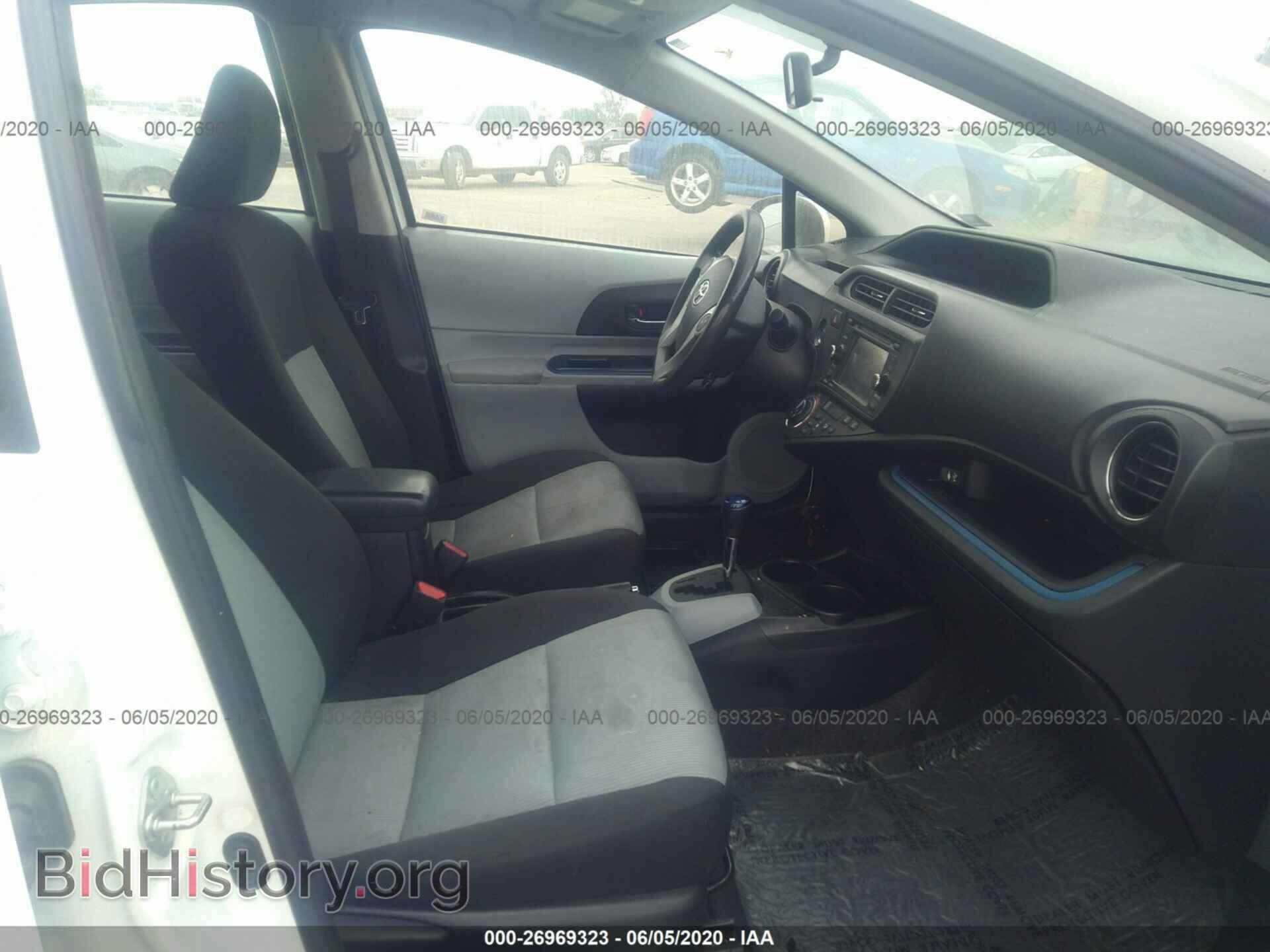 2013 TOYOTA PRIUS C - VIN: JTDKDTB32D1539399 - Фото 5