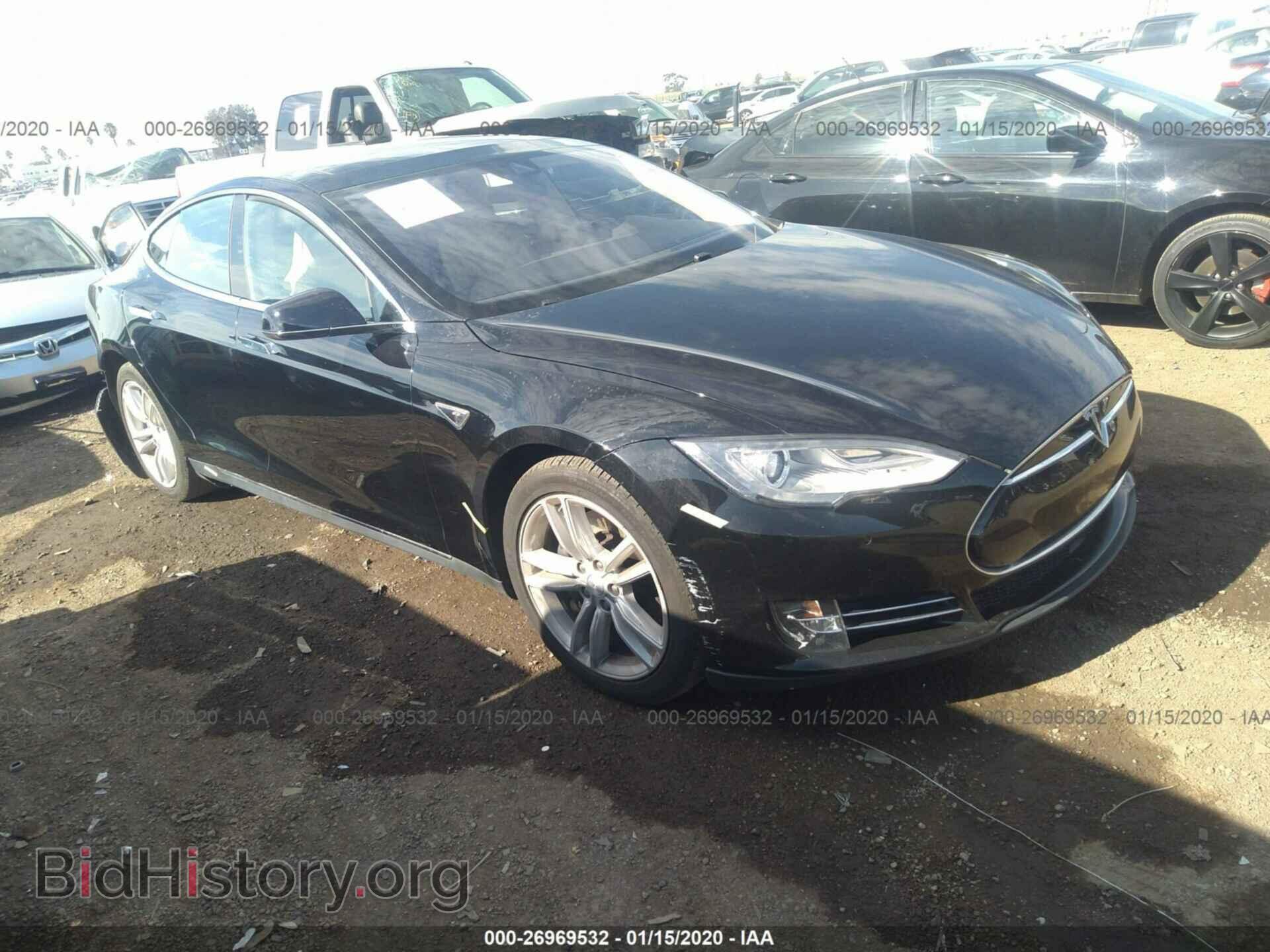 Photo 5YJSA1E27FF116151 - TESLA MODEL S 2015