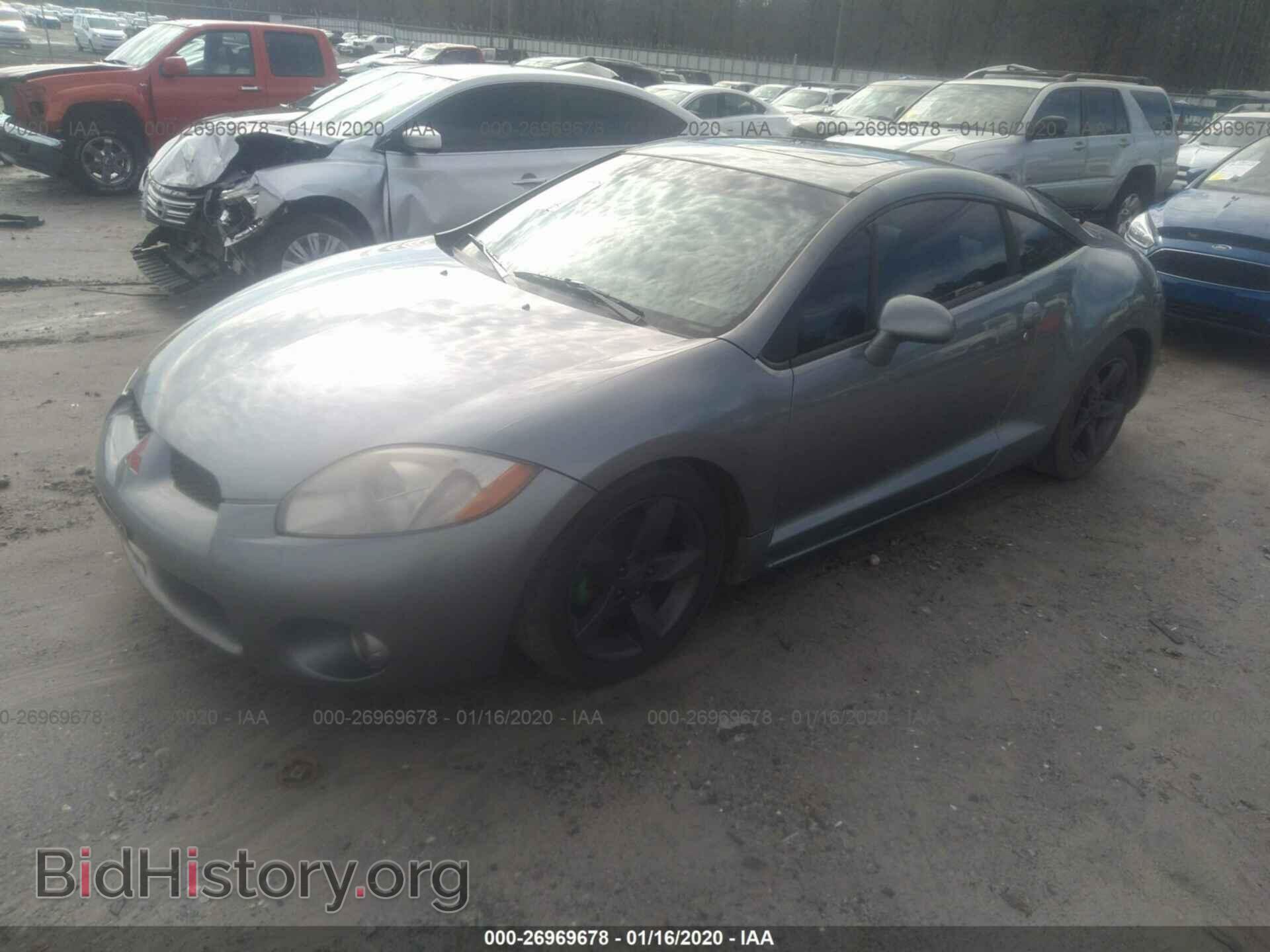 2007 MITSUBISHI ECLIPSE - VIN: 4A3AK34T27E011080 - Photo 2