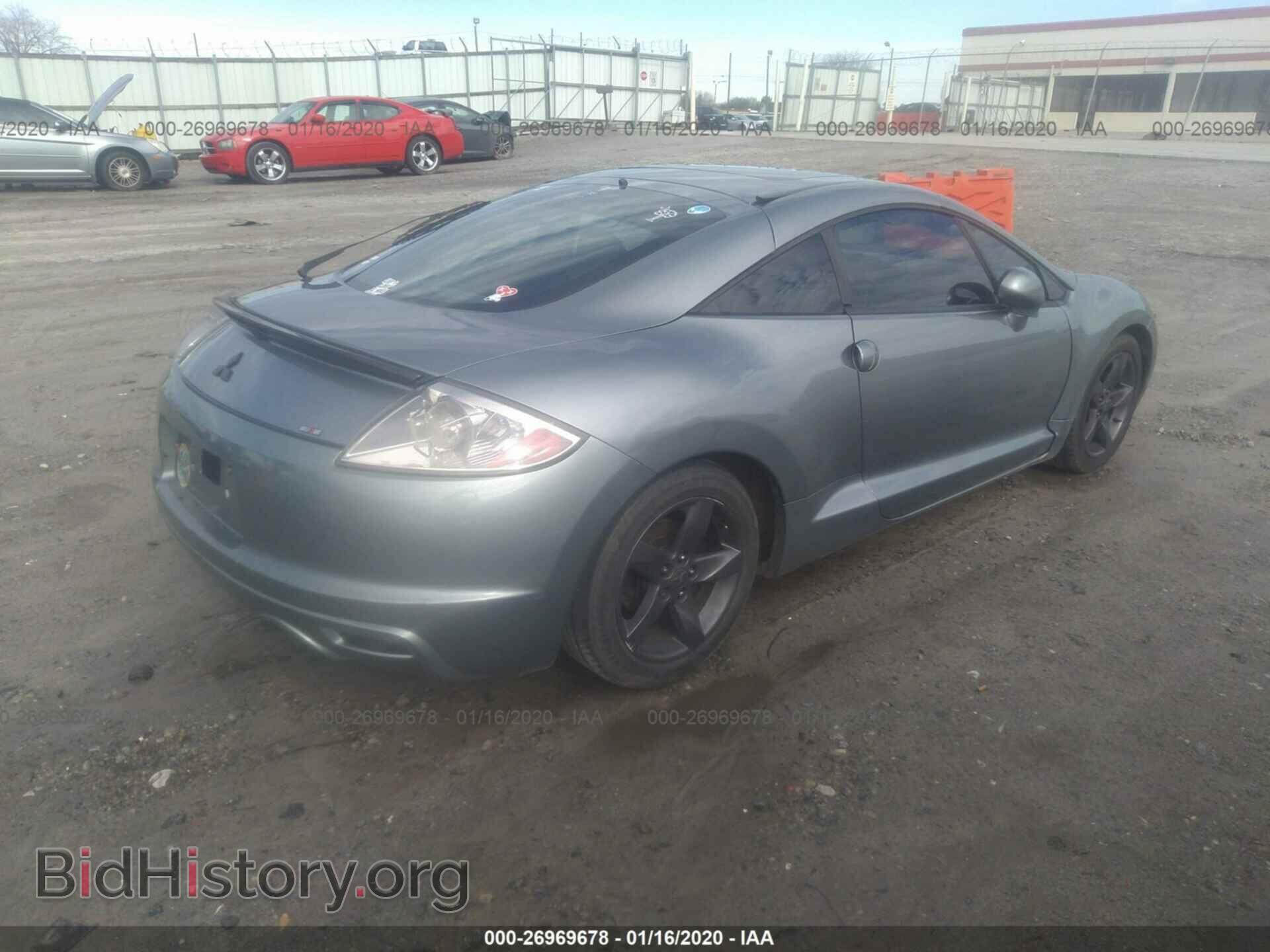 2007 MITSUBISHI ECLIPSE - VIN: 4A3AK34T27E011080 - Photo 4