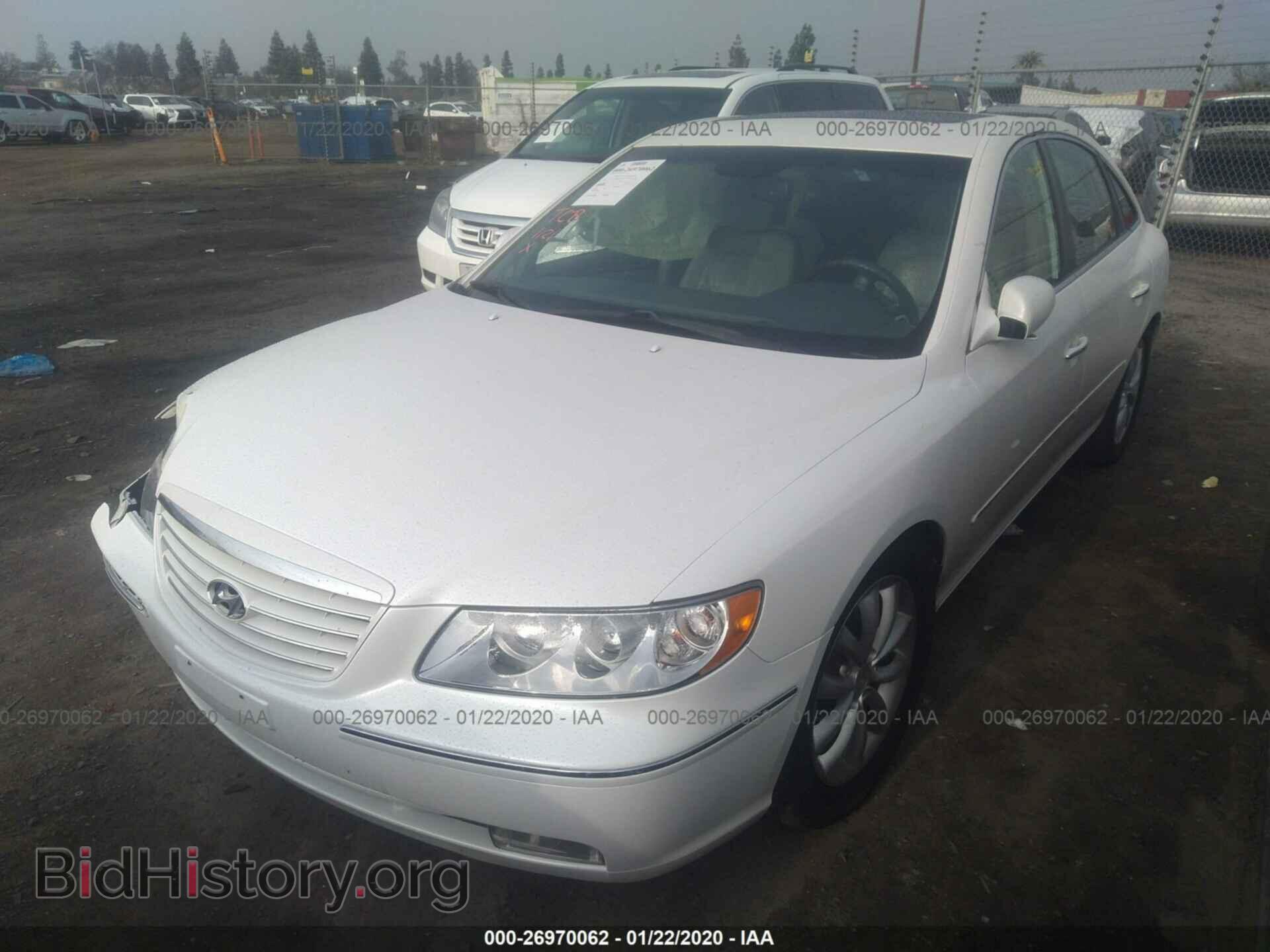 2007 HYUNDAI AZERA - VIN: KMHFC46FX7A196520 - Фото 2